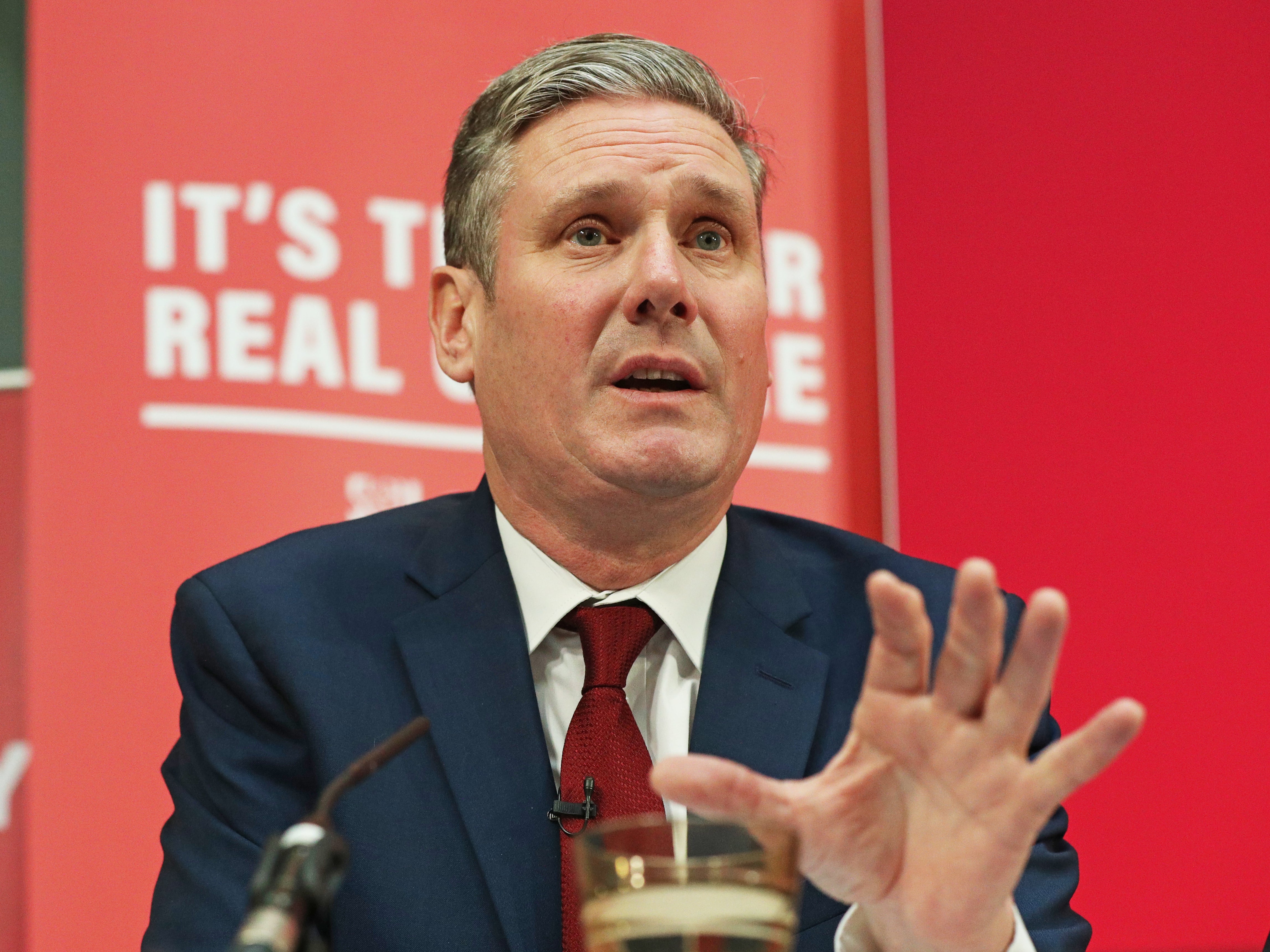 Labour leader Sir Keir Starmer