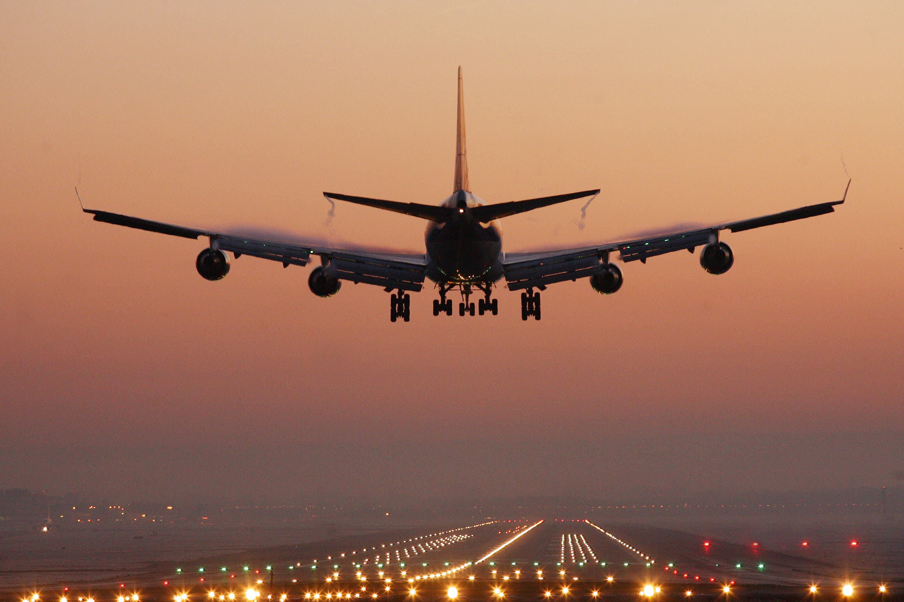 Twelve incoming flights had to be diverted to other airports (Gareth Fuller/PA)