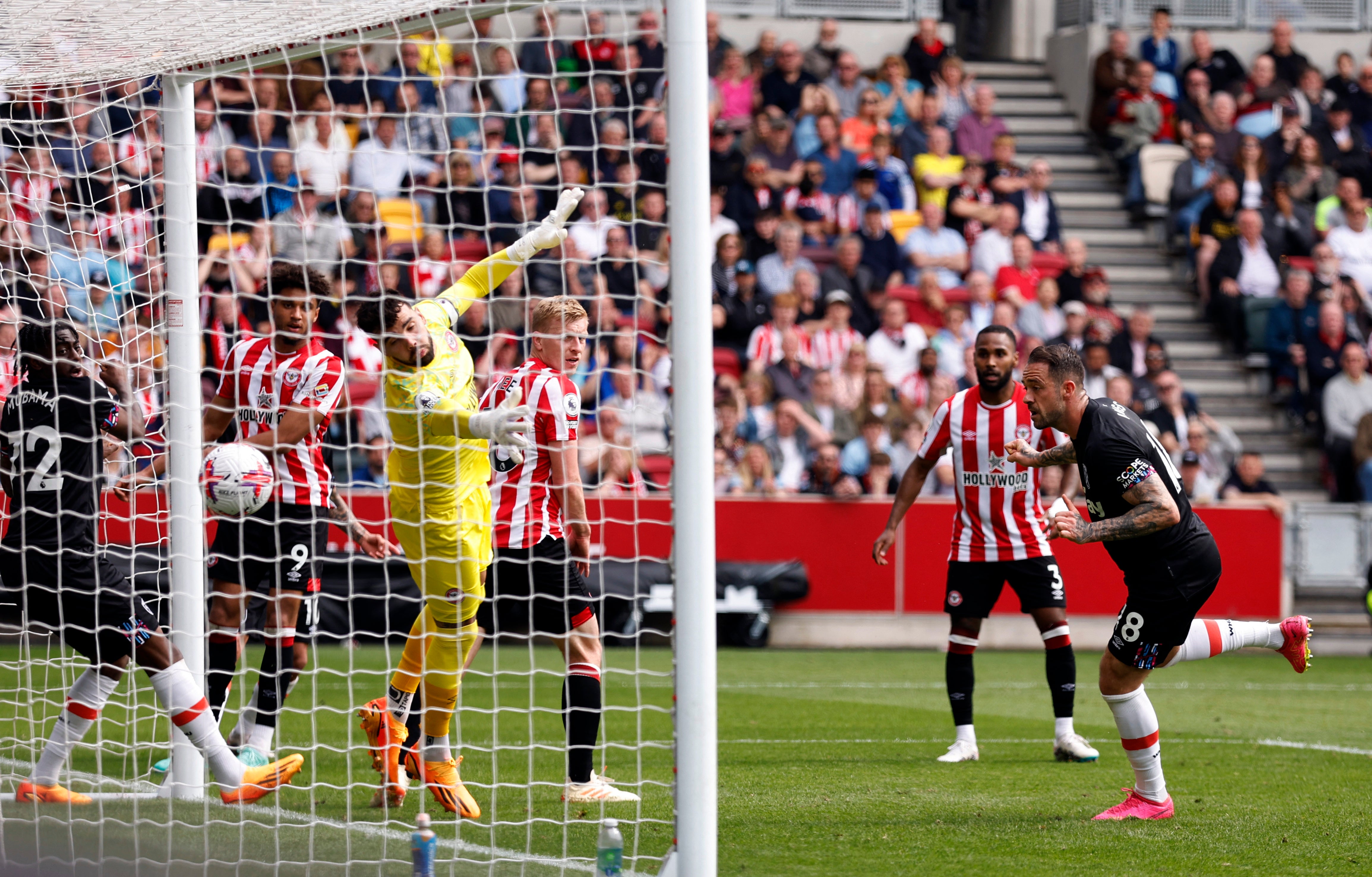 Yoanne Wissa scored Brentford’s second goal