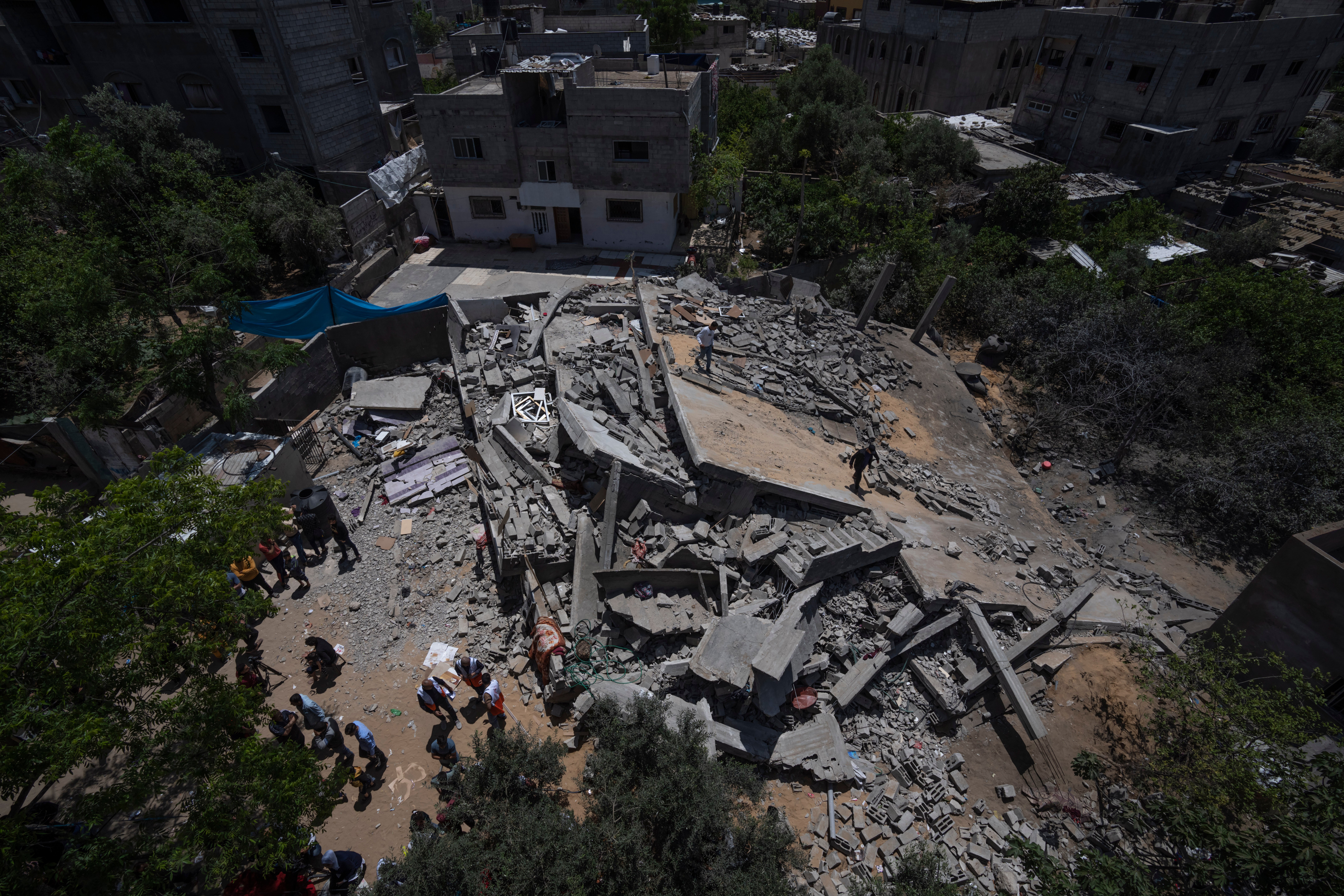 Gaza Destroyed Homes