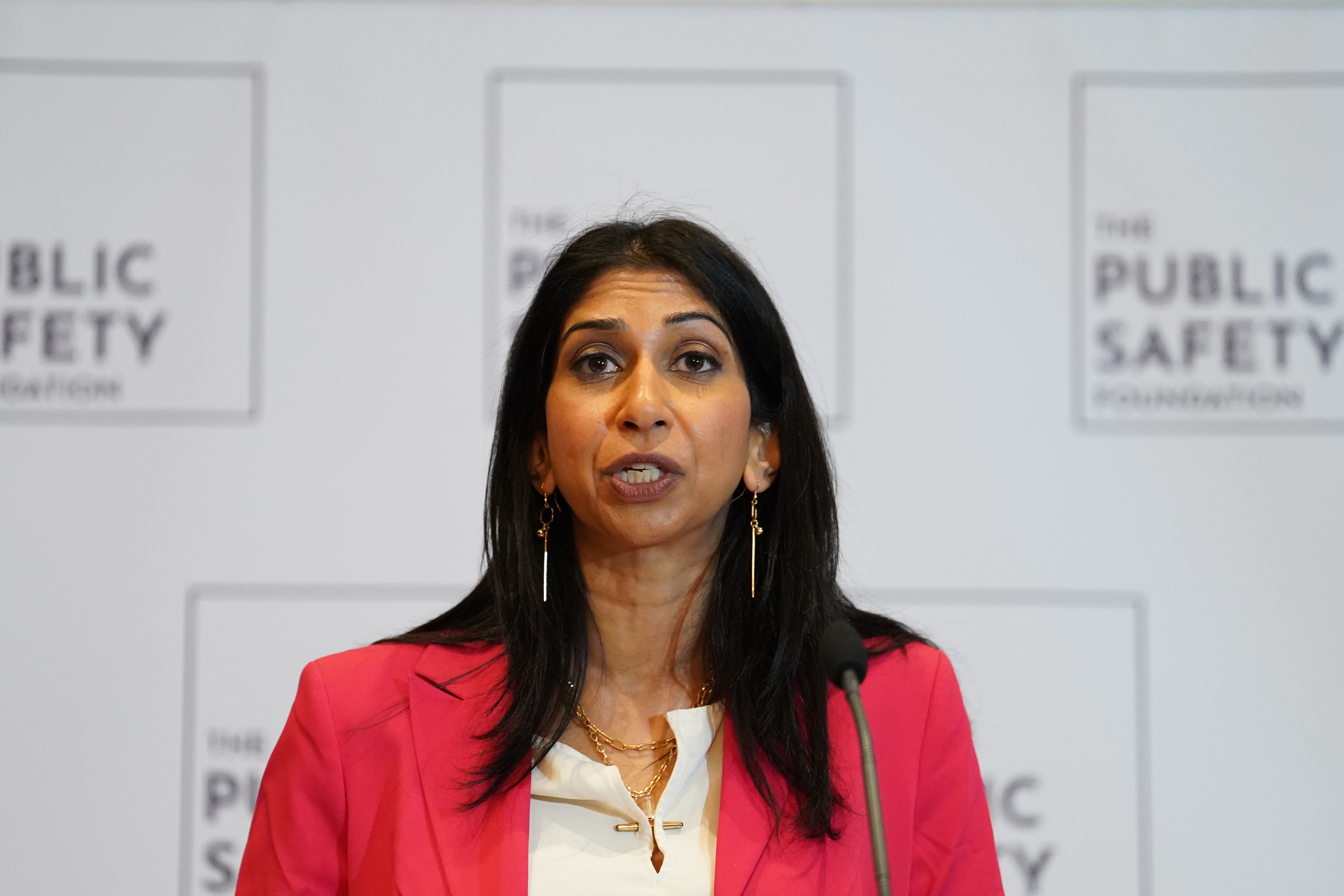 Home Secretary Suella Braverman will deliver a speech on Monday to the National Conservatism conference