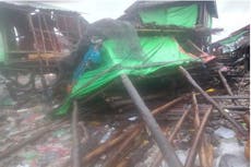 Cyclone Mocha: Five dead and widespread destruction after storm makes landfall in Myanmar