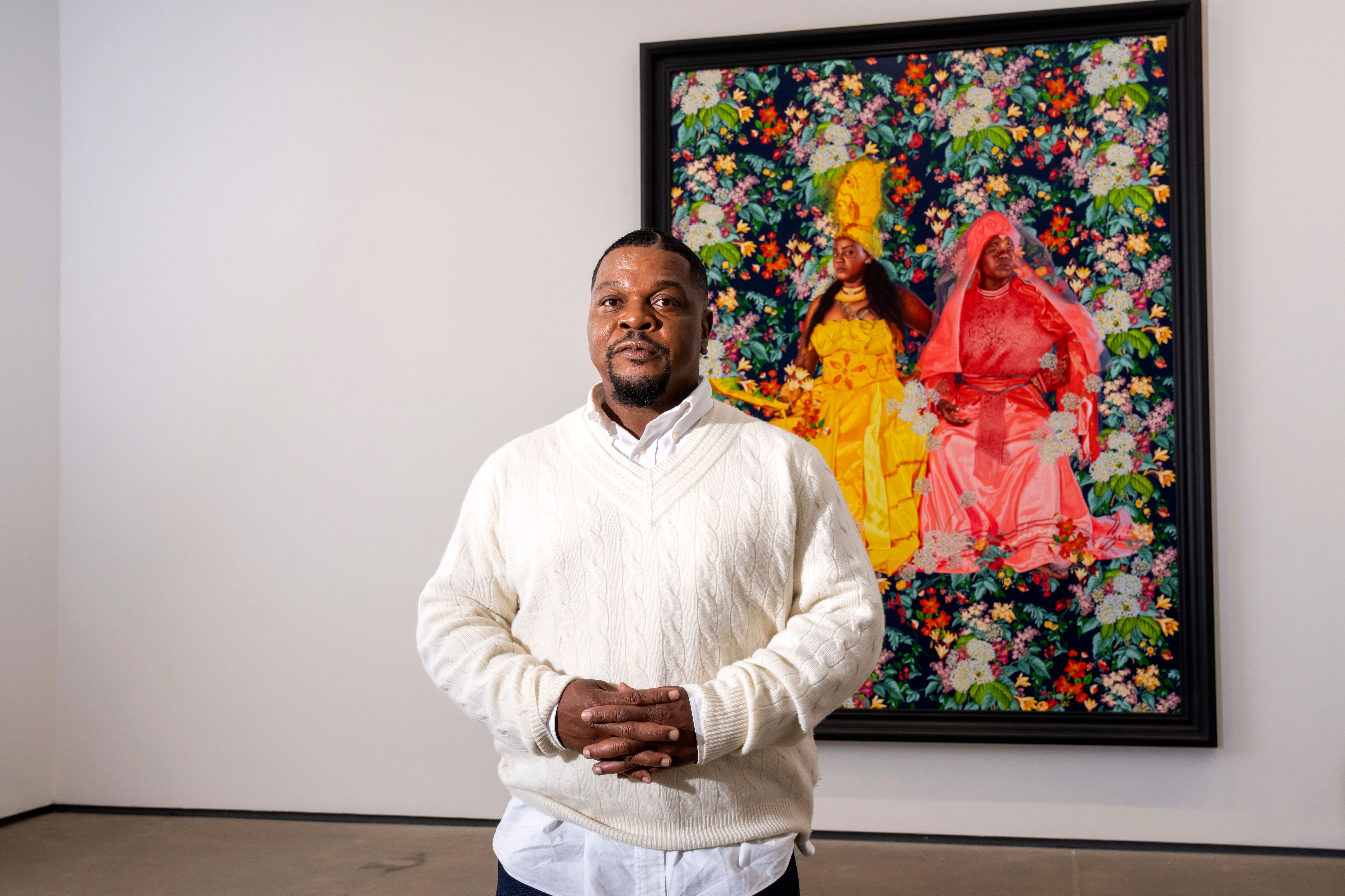 Kehinde Wiley Portrait Session