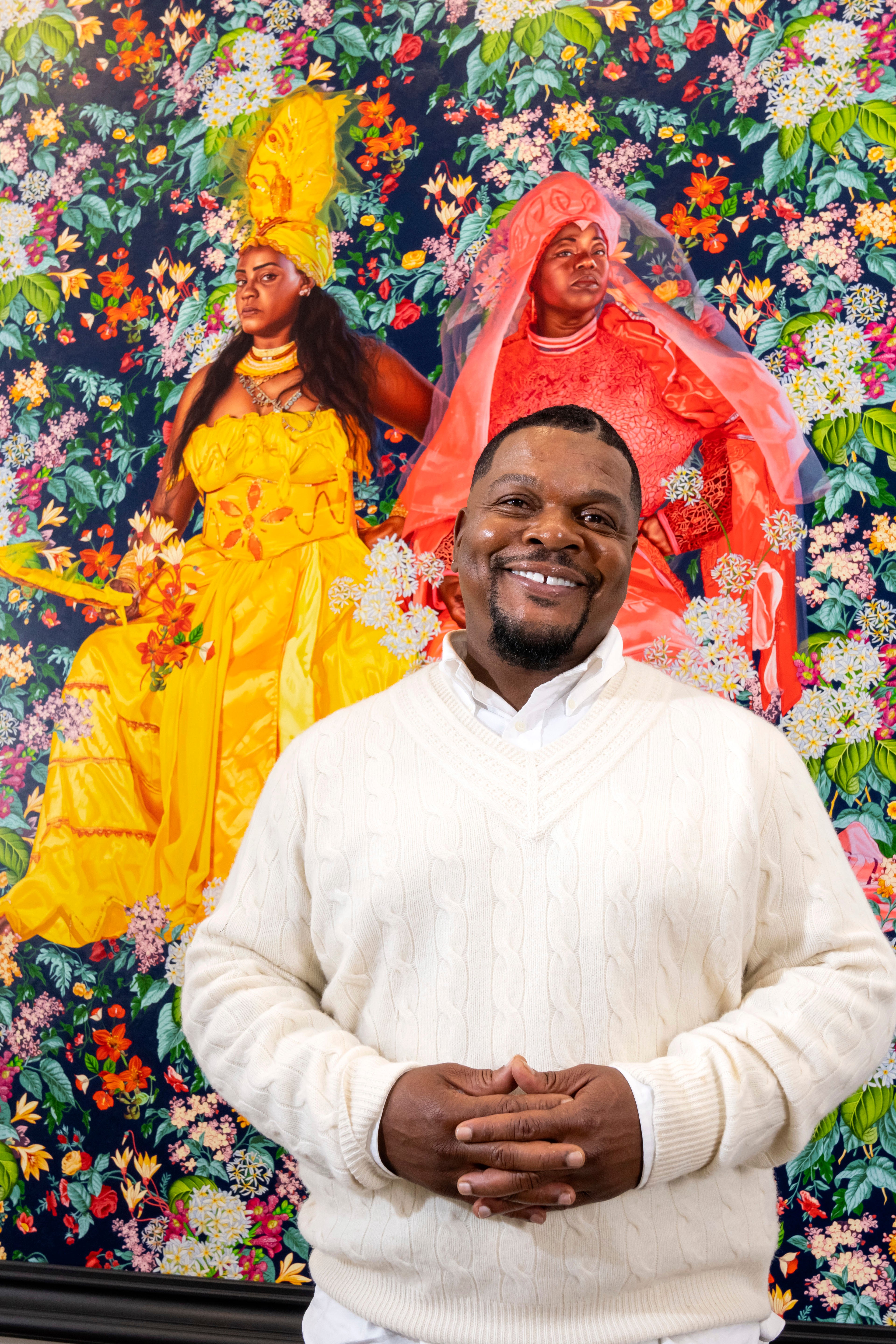 Kehinde Wiley Portrait Session