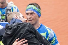 Why Rob Burrow’s emotional marathon finish made me wince