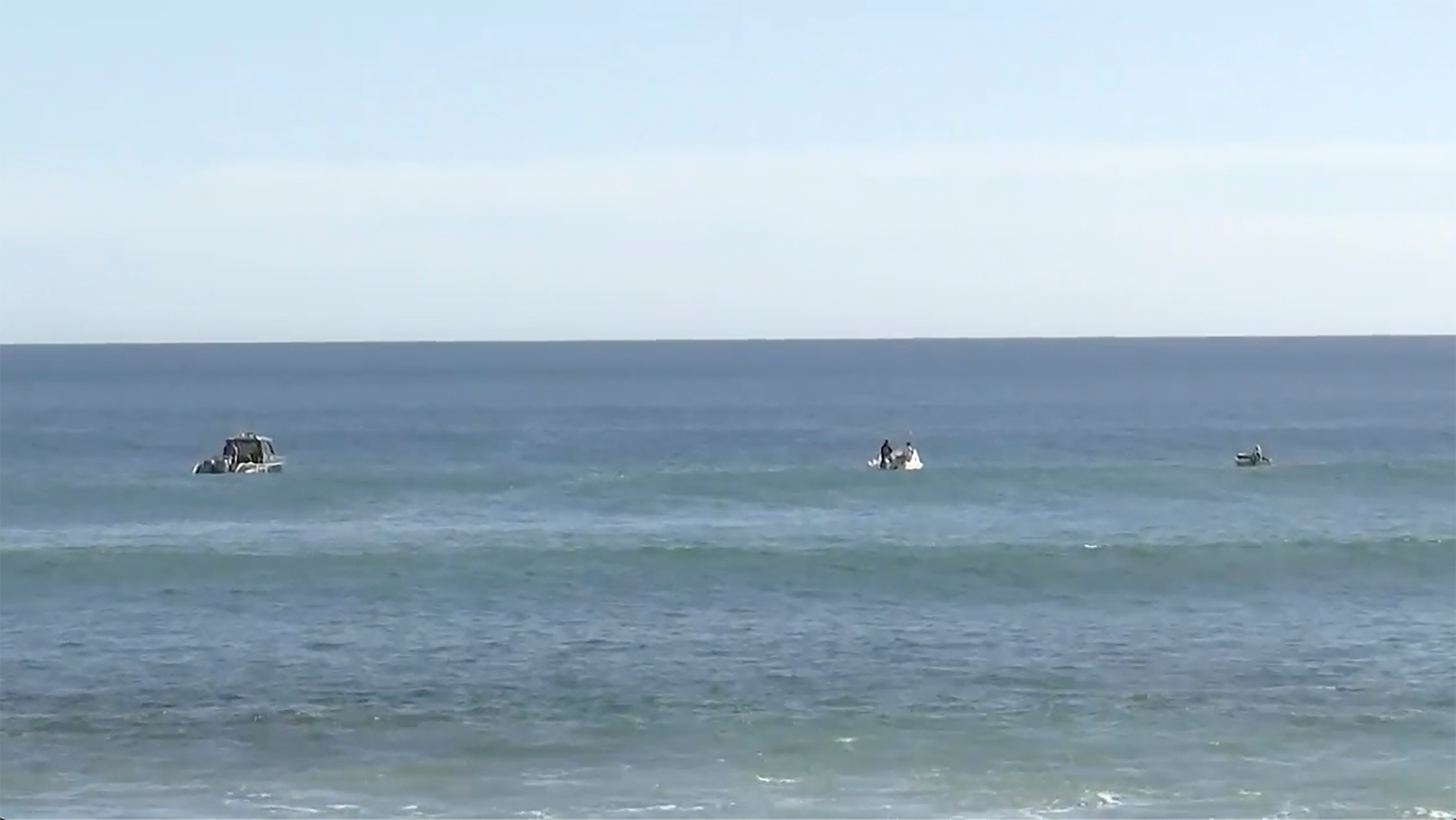 Pieces that may be from wetsuit, surfboard found after surfer attacked by shark off South Australia