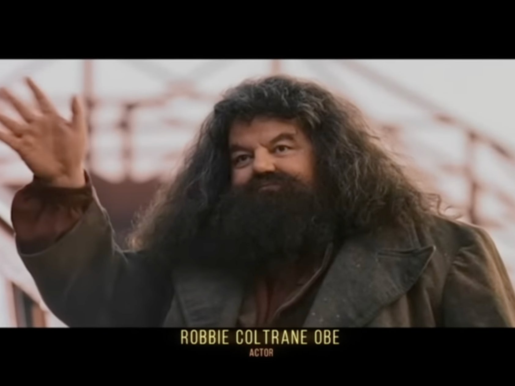 Robbie Coltrane featured in Bafta Film Awards’ In Memory Of... segment earlier this year