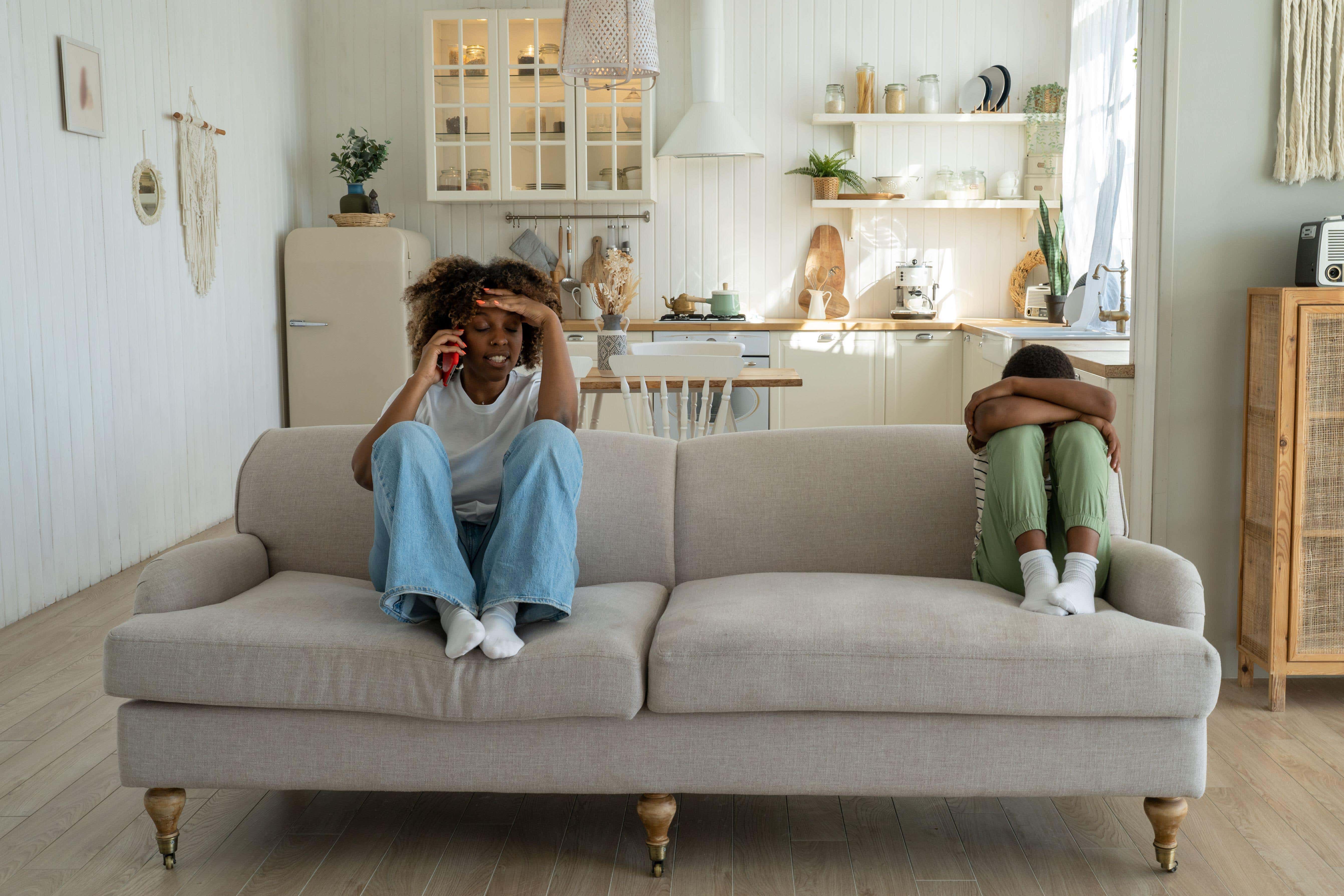 Spot the signs if your child is too anxious to go to school (Alamy/PA)