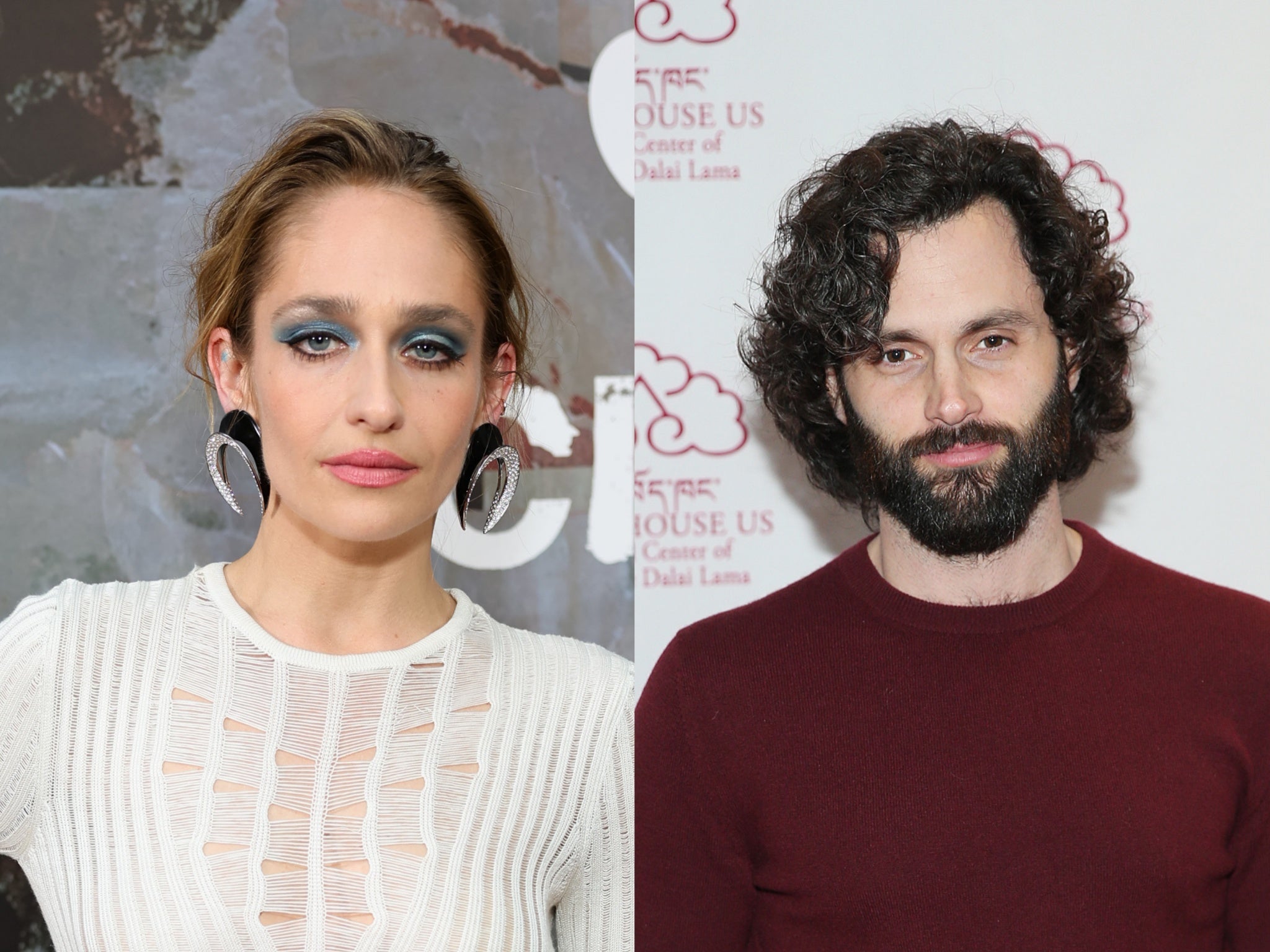 Jemima Kirke and Penn Badgley