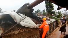 Cyclone Mocha: Six dead and widespread destruction after storm makes landfall in Myanmar