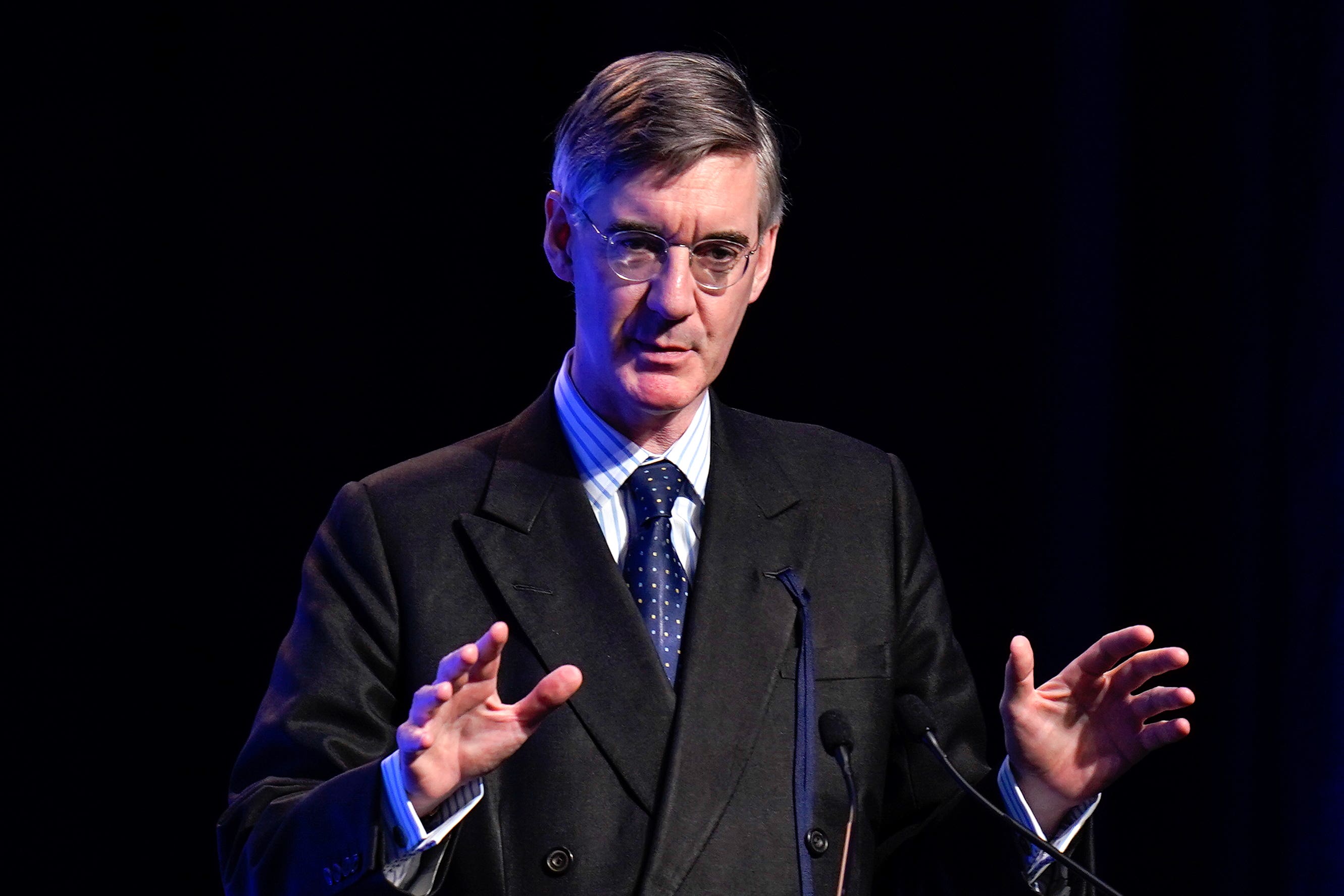 Jacob Rees Mogg said record net migration was a Brexit failure