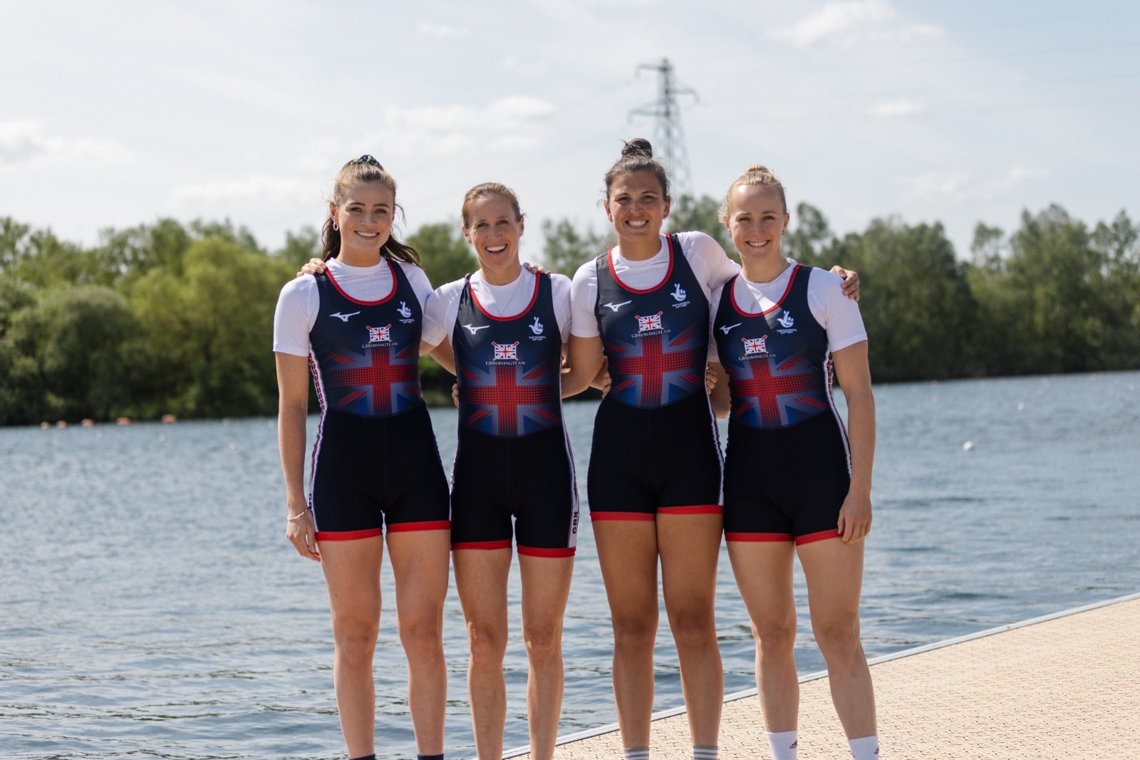 Helen Glover will race in the women’s four at the European Championship