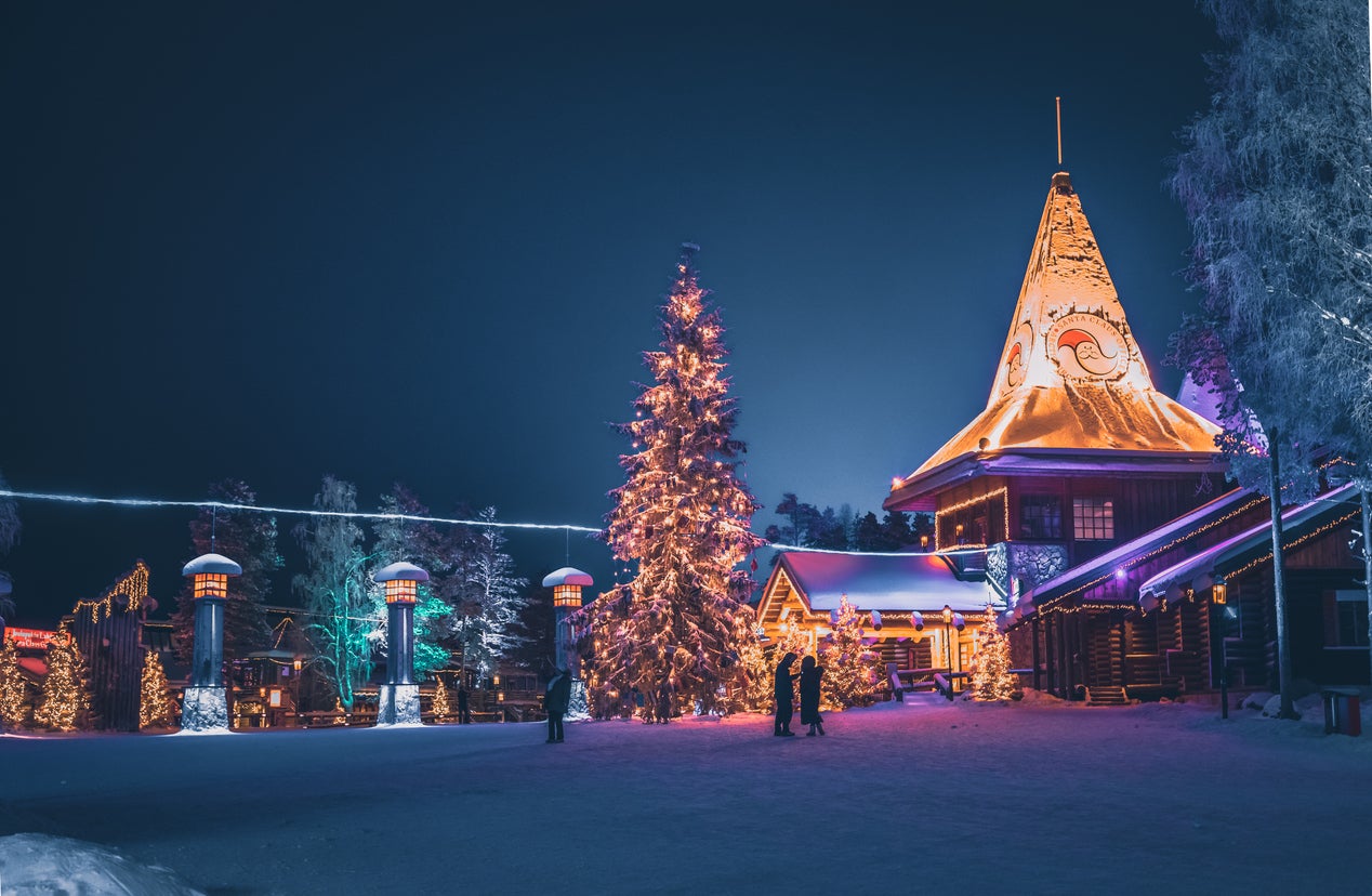 Part of Santa Claus Village, a theme park in Rovaniemi