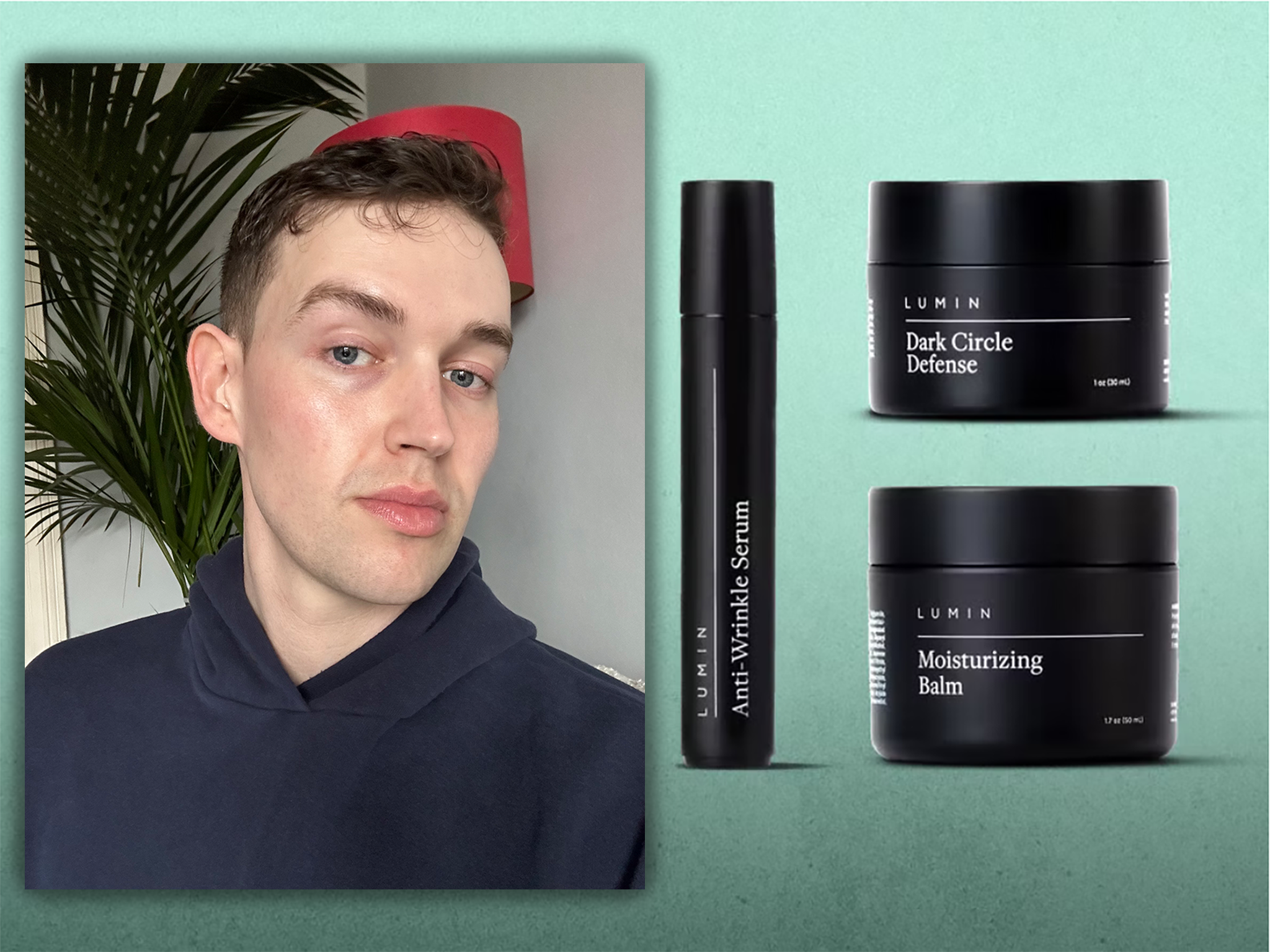 We reviewed the Lumin skincare range for men