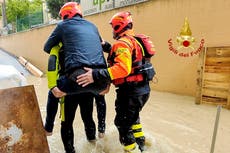 Rain-swollen rivers flood some towns in north Italy; Venice prepares to raise mobile dike in lagoon