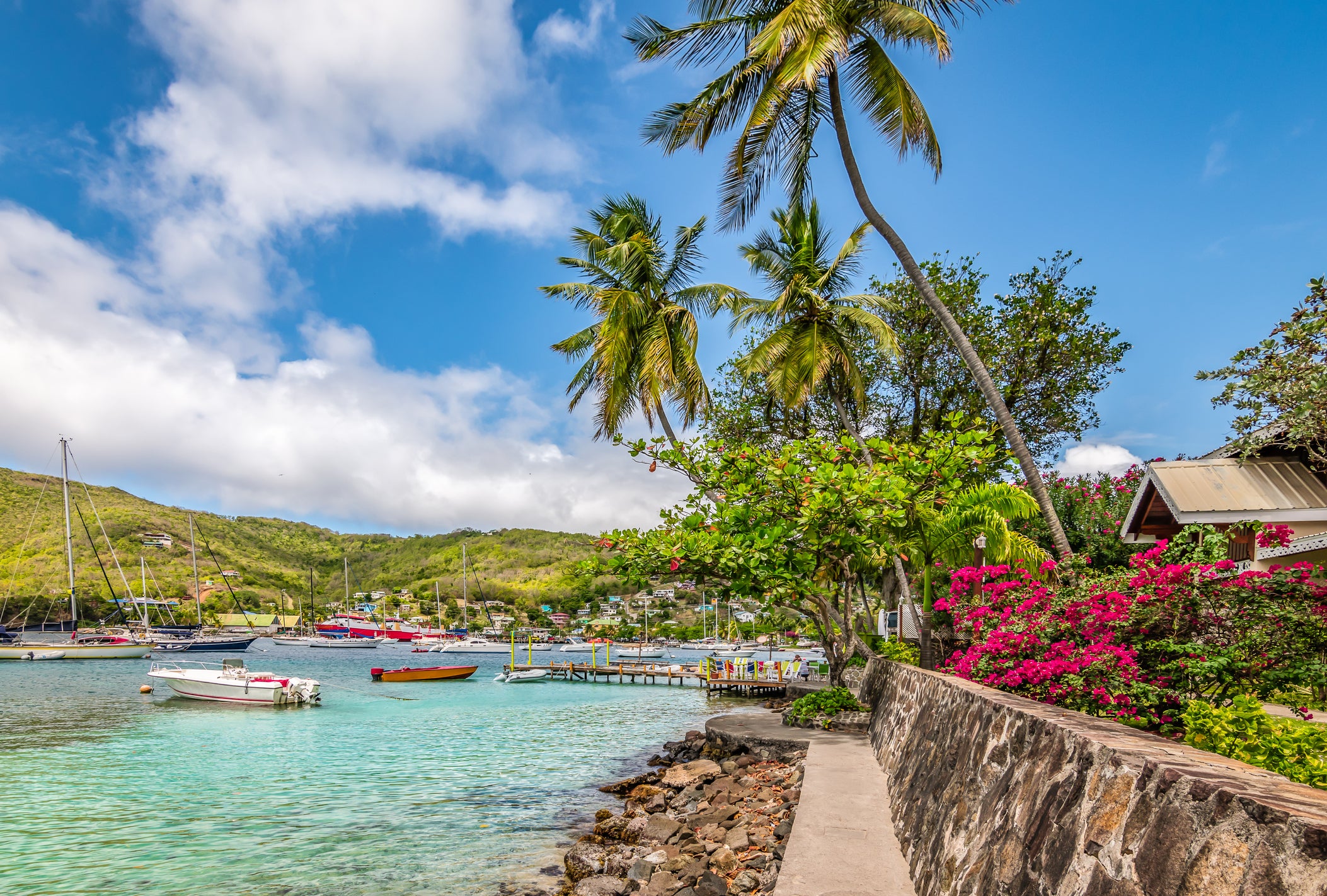 The clear sea in Bequia is one of the best kept secrets of The Caribbean