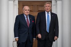 Trump news – live: Trump rages at DC ‘scum’ after Durham report attacks FBI and Giuliani hit by $10m lawsuit