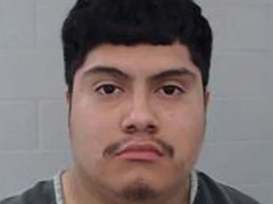 Angel Gomez, pictured, and a 12-year-old boy were arrested on murder charges in the fatal shooting of a Sonic Drive-In employee in Keene, Texas.