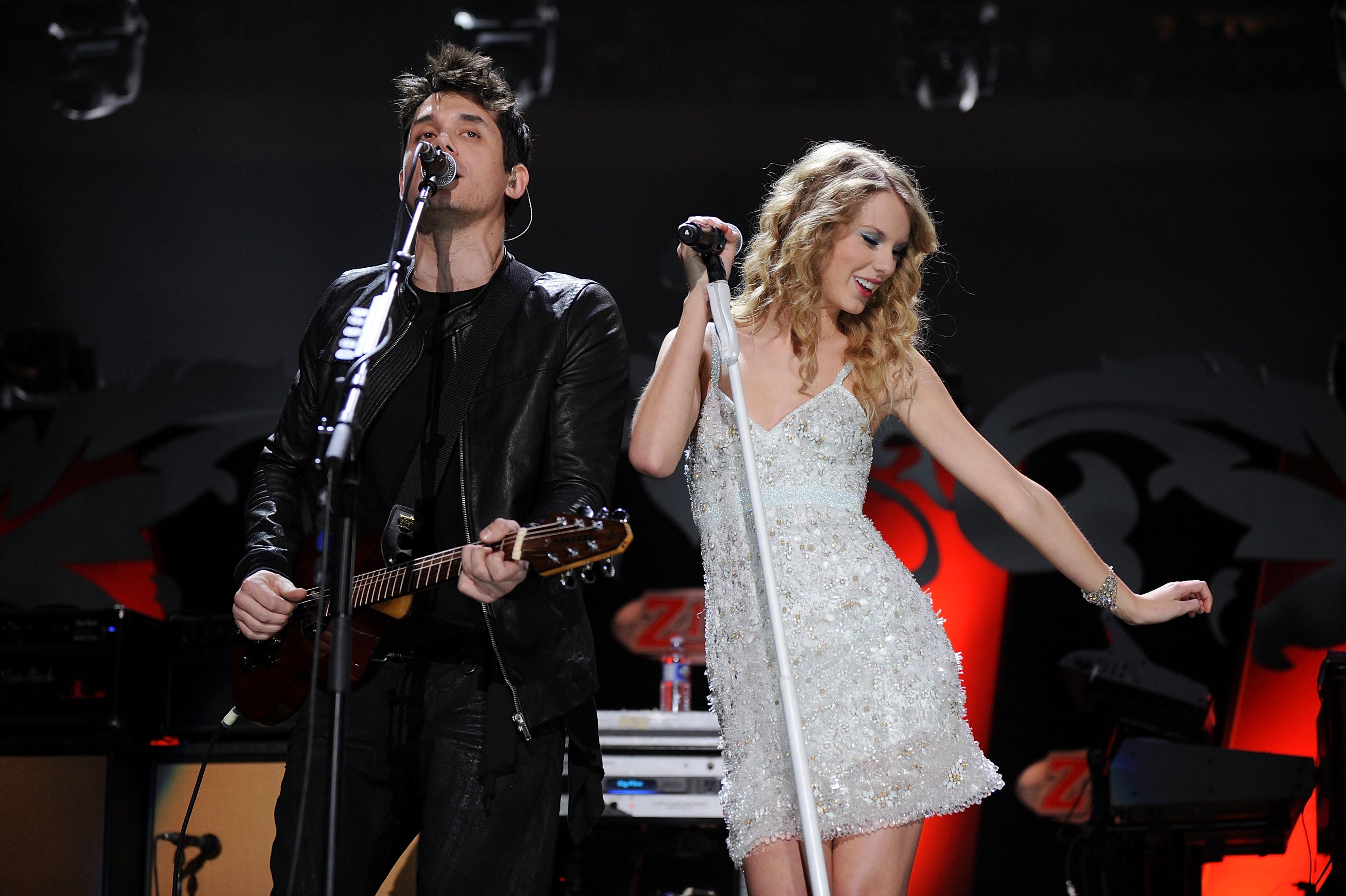 Mayer and Swift in 2009