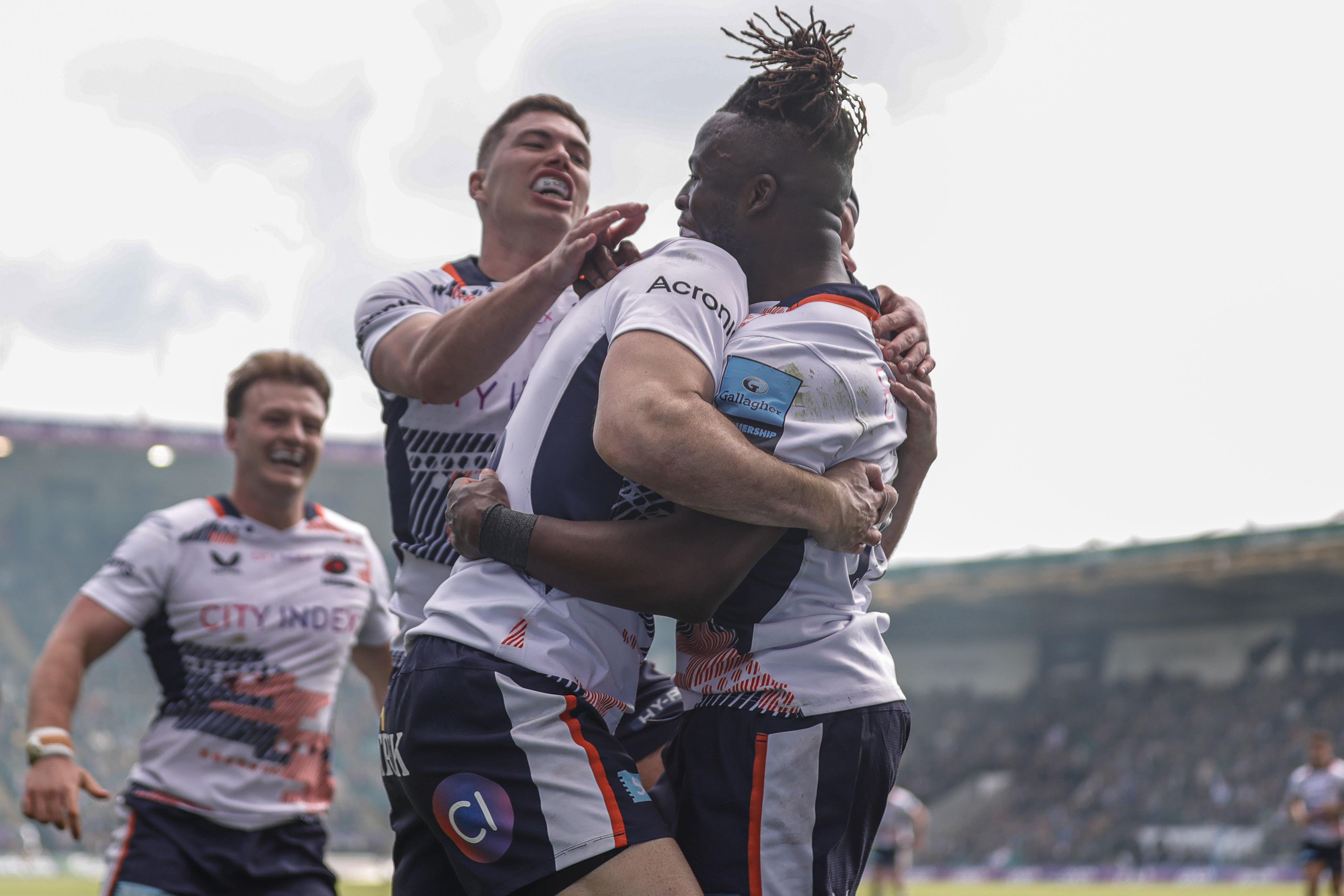 Saracens will wear their away kit in the Gallagher Premiership final (Ben Whitley/PA)