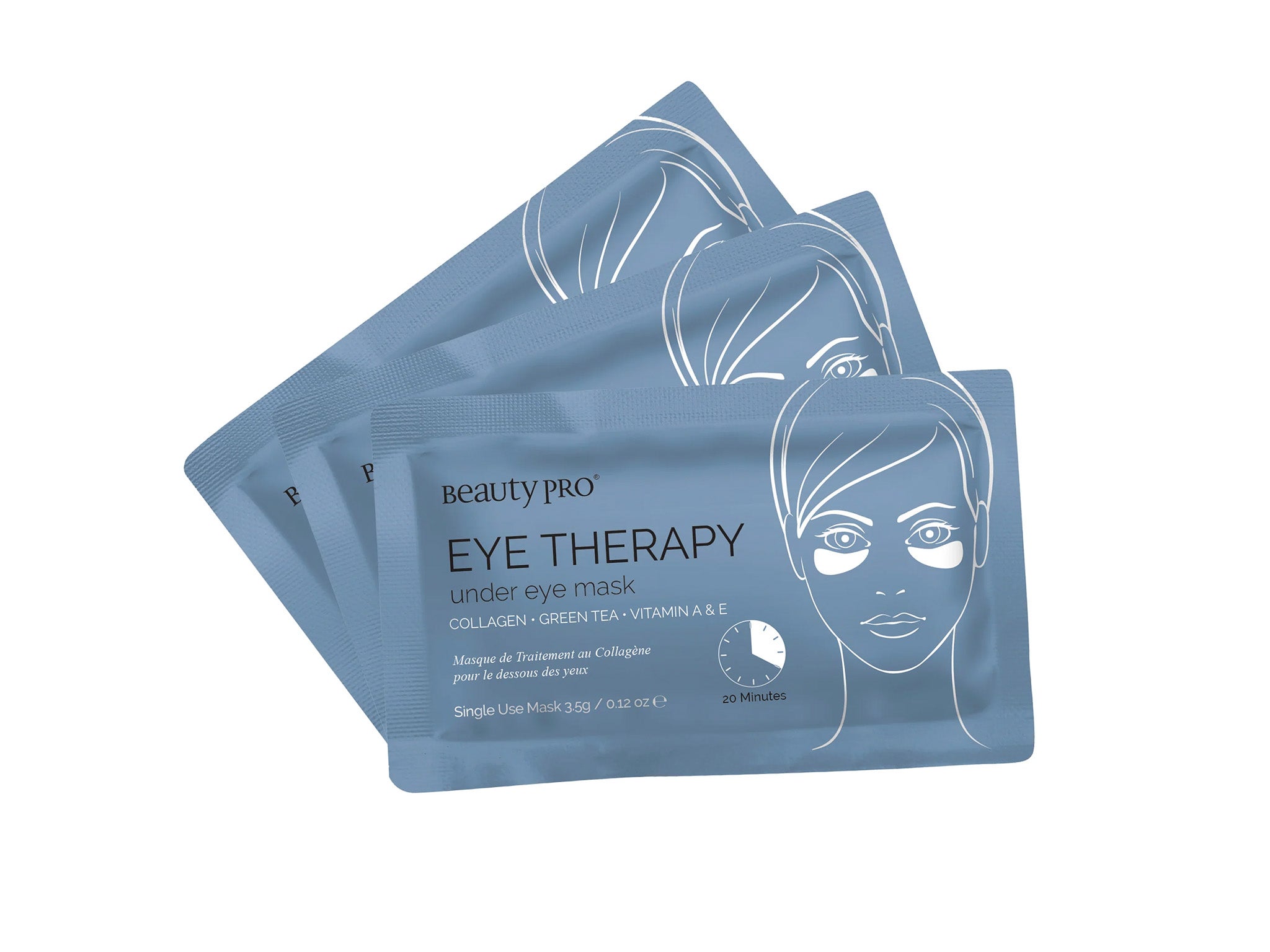 Beauty Pro eye therapy under eye mask