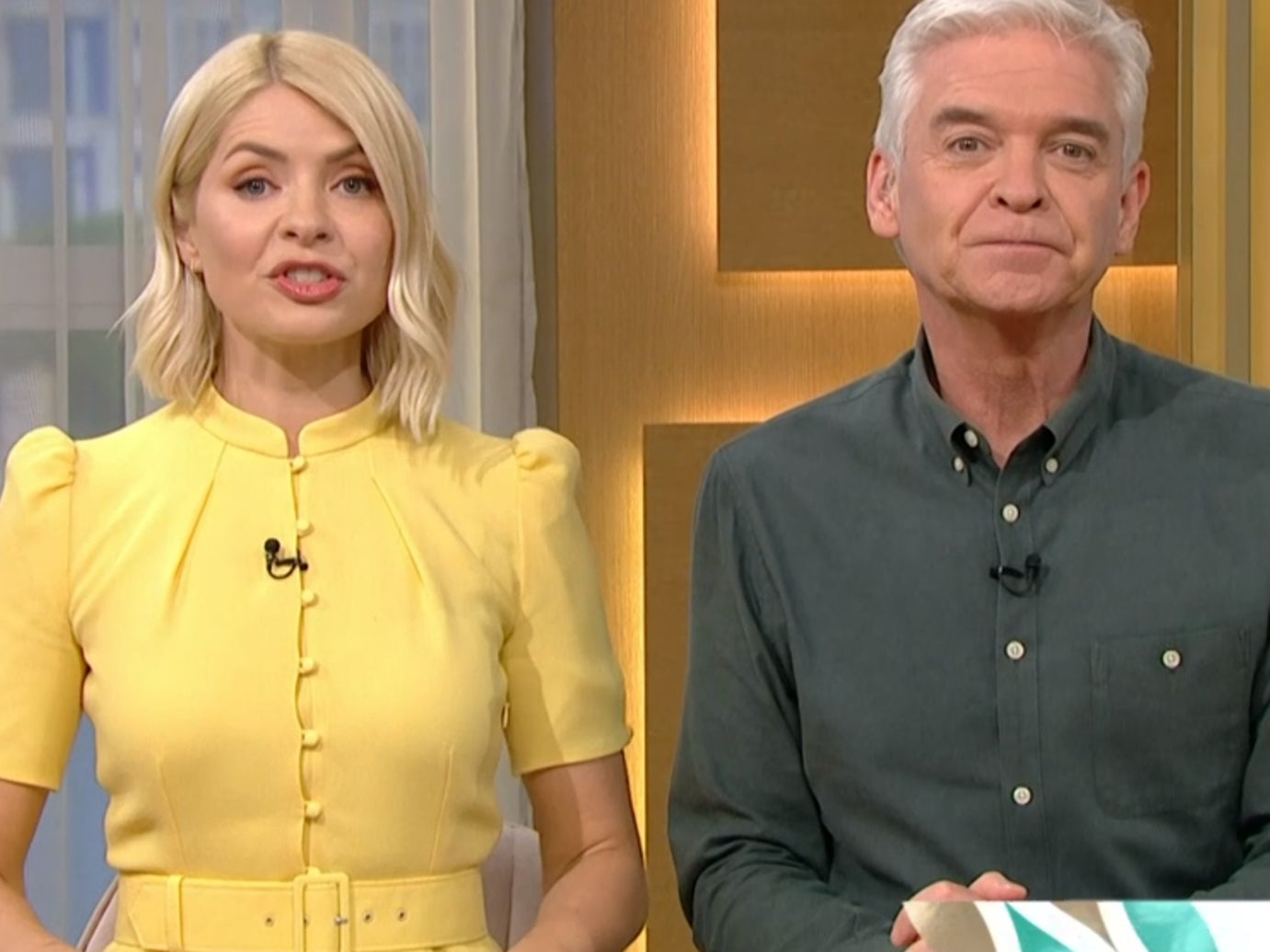 Schofield and Willoughby on ‘This Morning’ last week