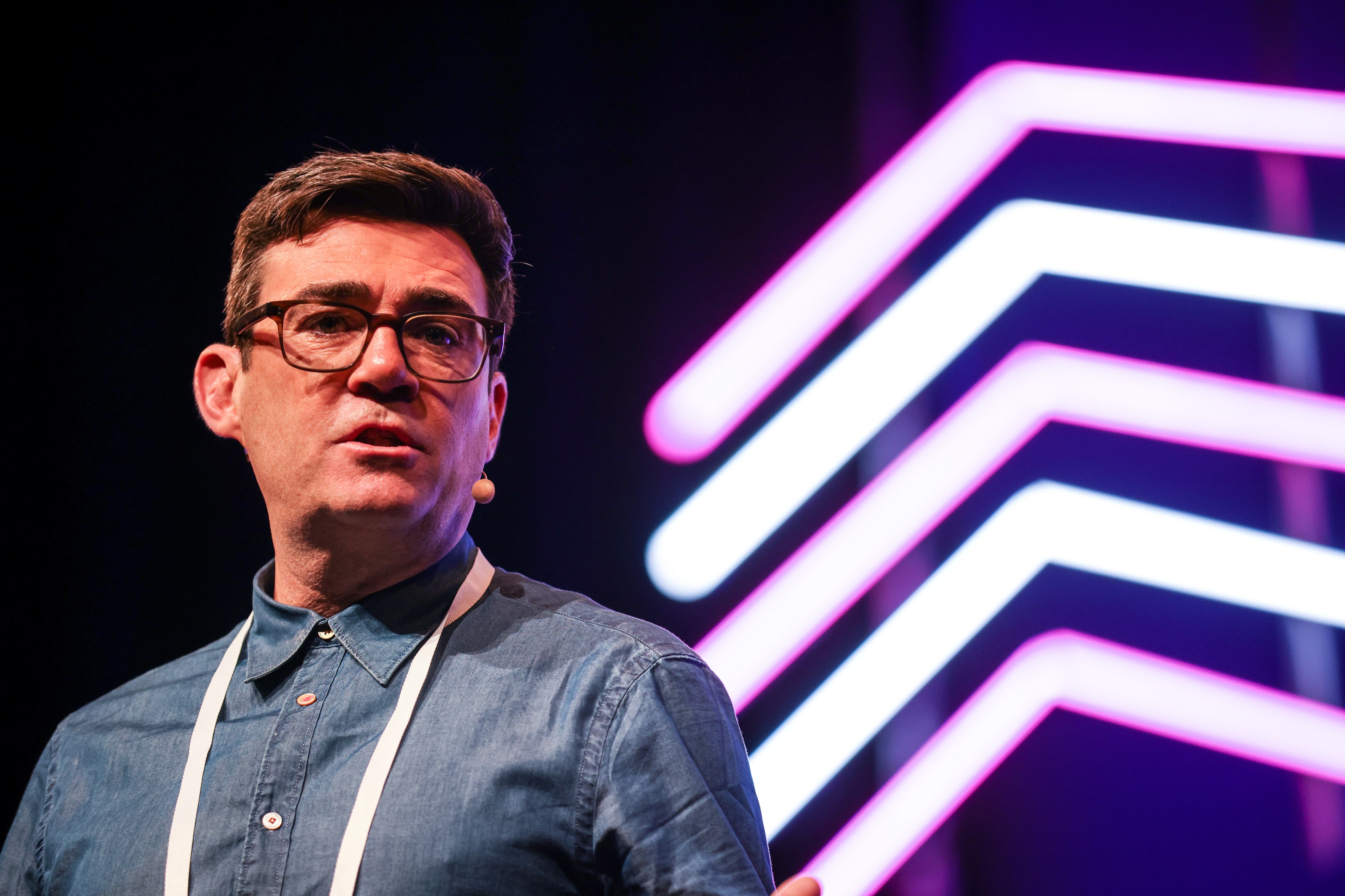 Mayor of Greater Manchester Andy Burnham (James Speakman/PA)