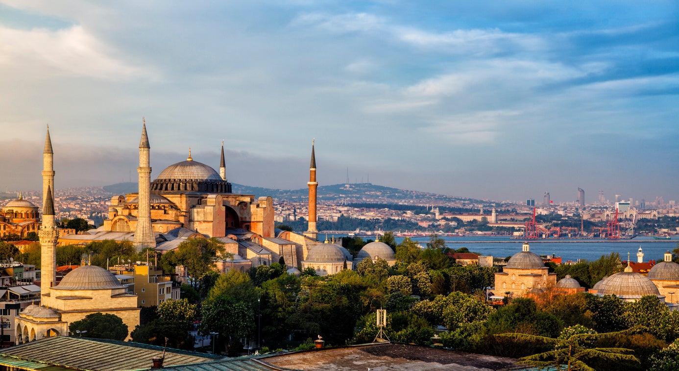 The Hagia Sophia is one of Istanbul’s most recognisable sights