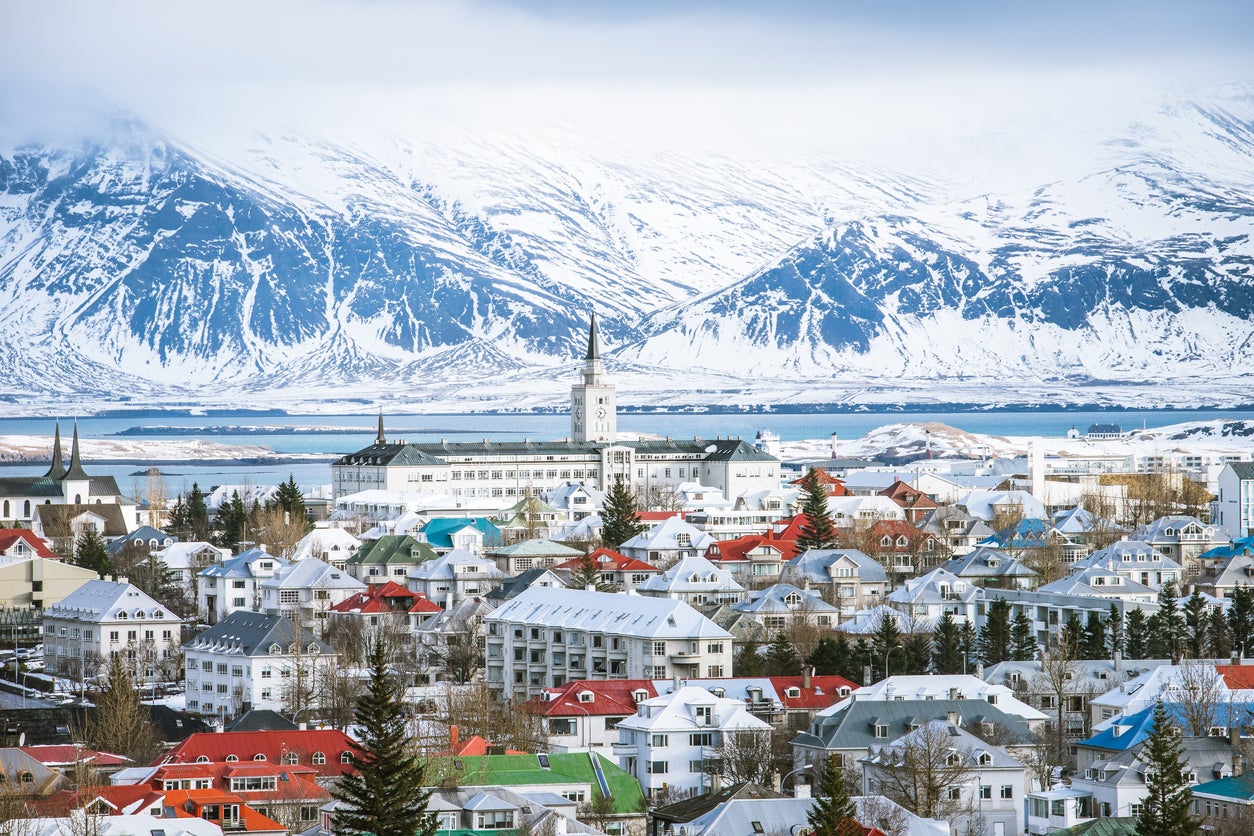 Reykjavik is another destinations that is popular with those trying to see the Northern Lights