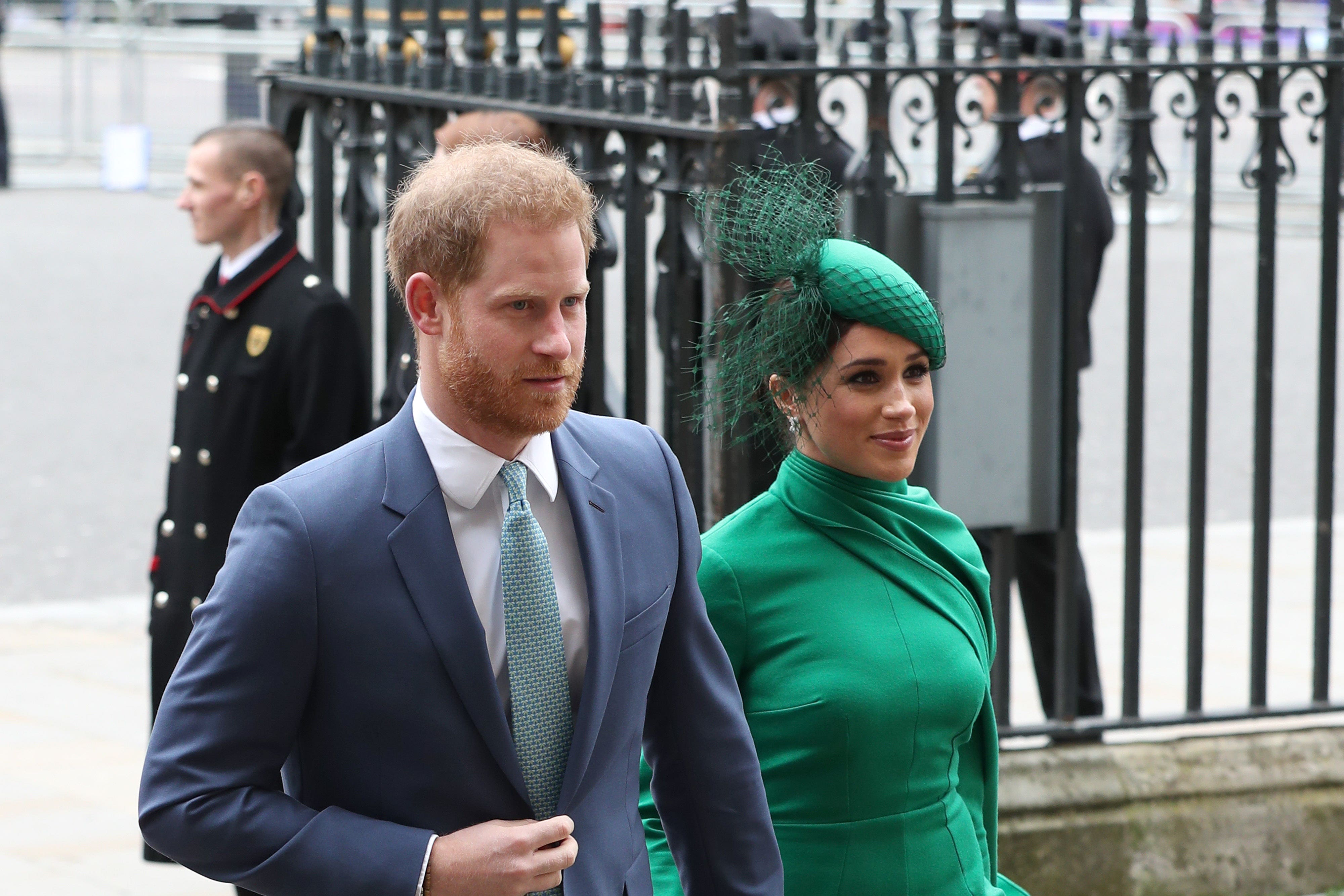 Harry and Meghan criticised photographers (Yui Mok/PA)