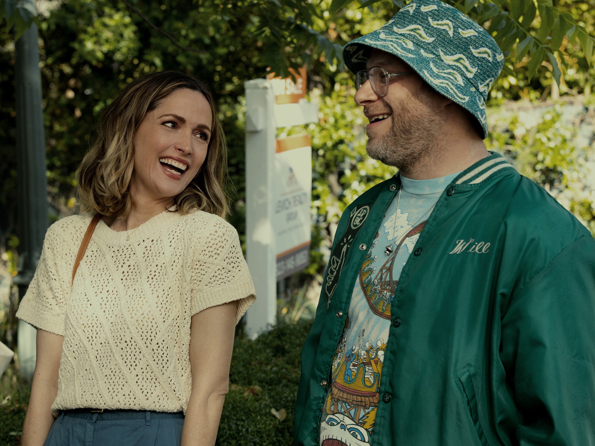 Just friends: Rose Byrne and Seth Rogen in ‘Platonic’