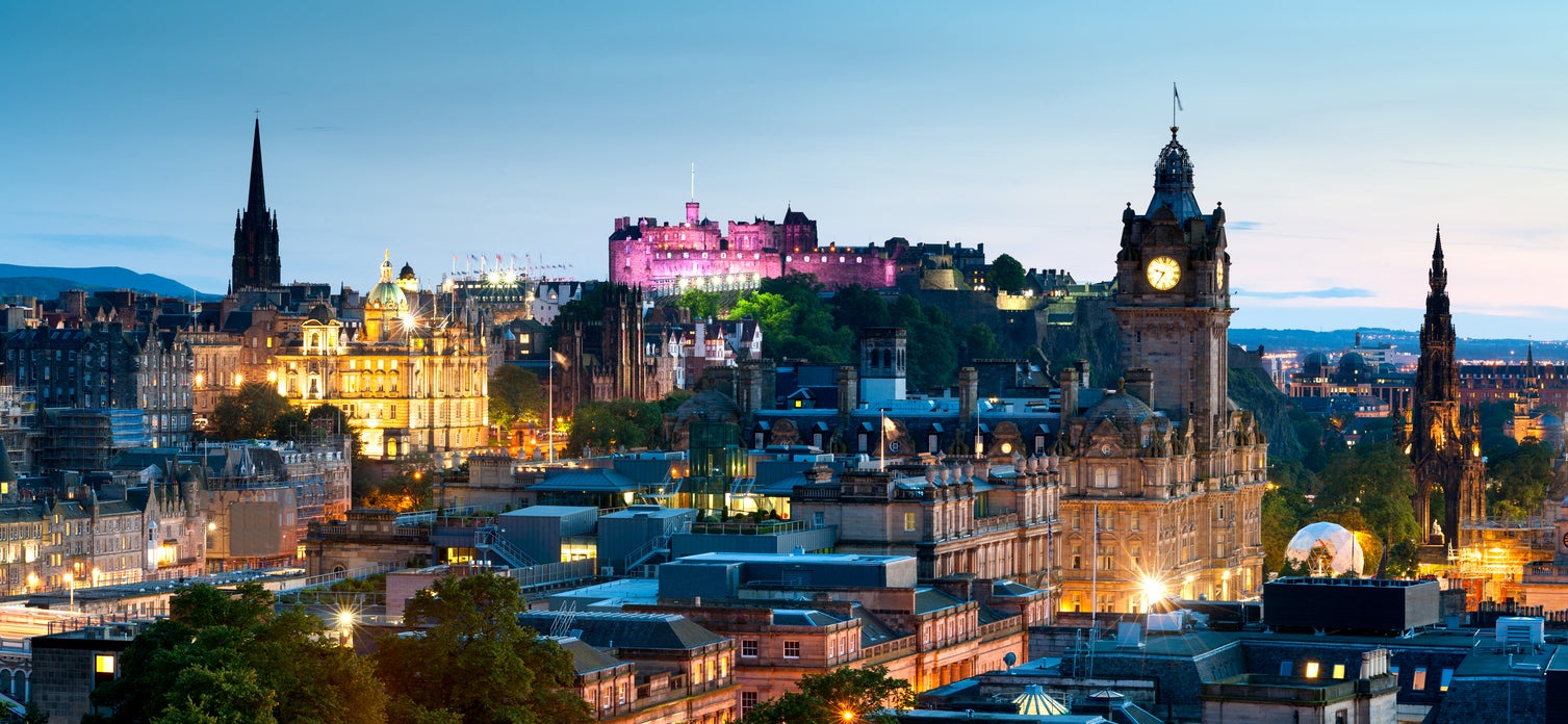 Edinburgh Castle stands on a site occupied by humans since at least the Iron Age