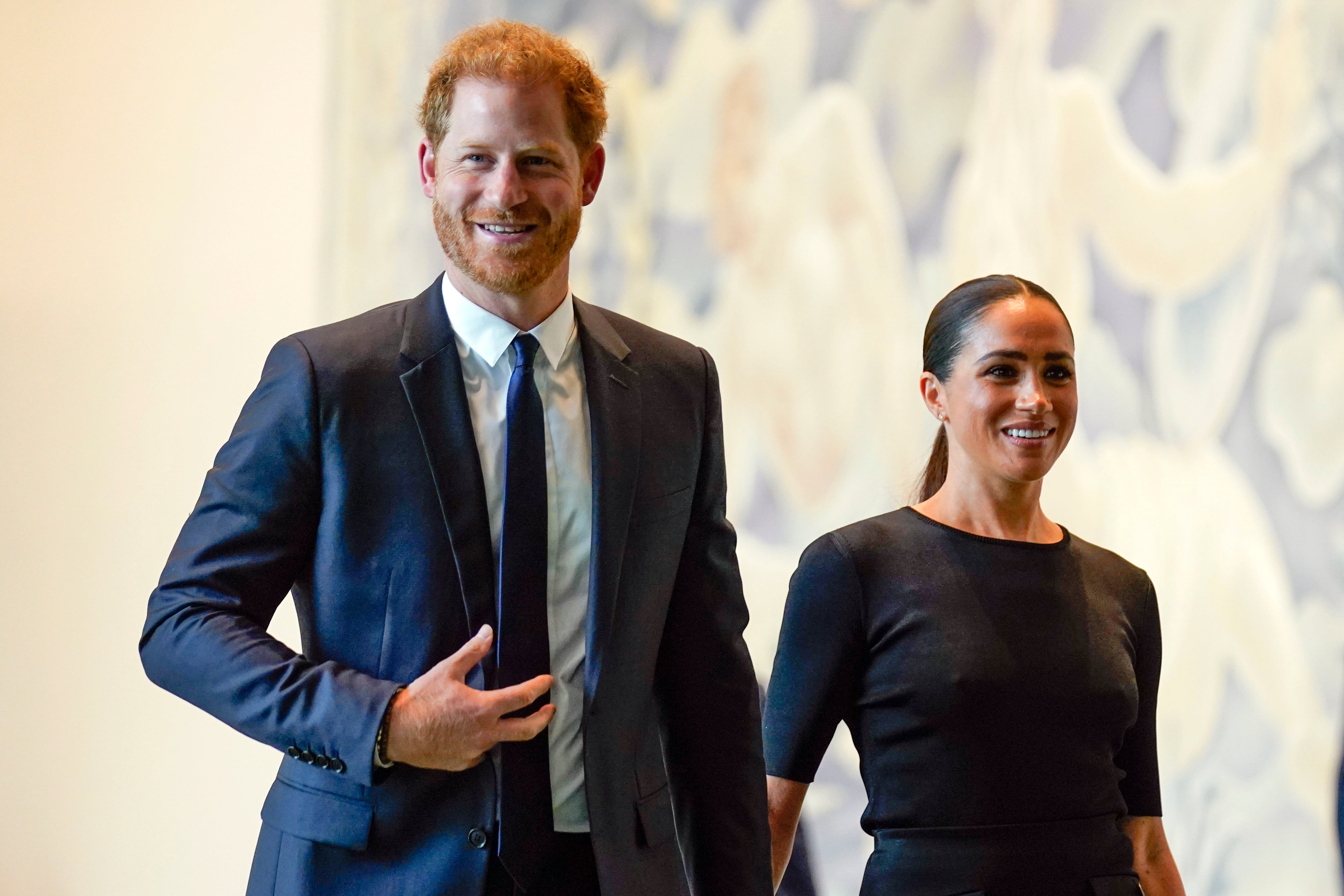 Harry and Meghan, pictured in July 2022