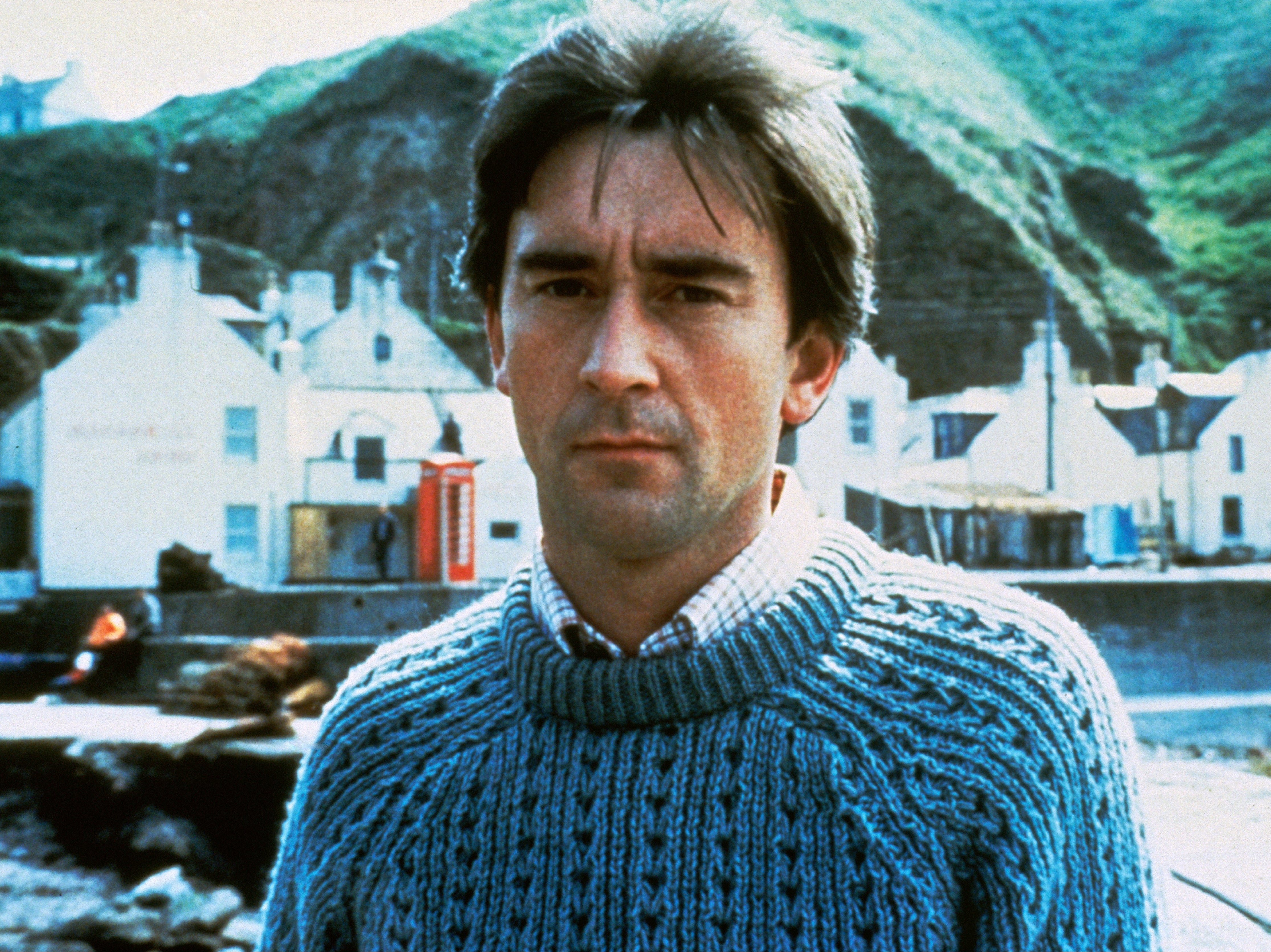 Denis Lawson plays the village solicitor, restaurateur, B&B owner and priapic husband, Gordon Urquhart in ‘Local Hero’