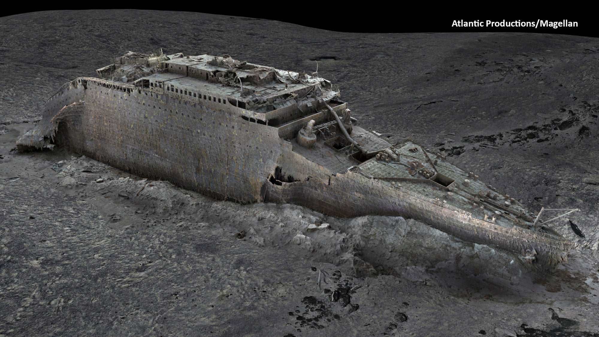 The latest 3D scans show that the Titanic’s engineers worked until the last moment to keep the ship’s lights working