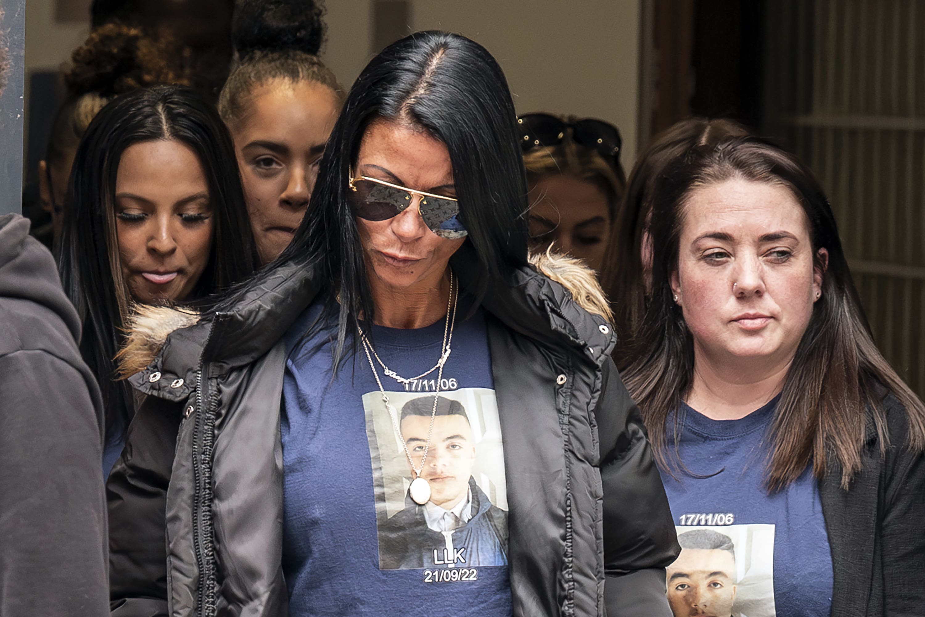 Charlie Mclean, mother of Khayri Mclean, condemned his killers (Danny Lawson/PA)