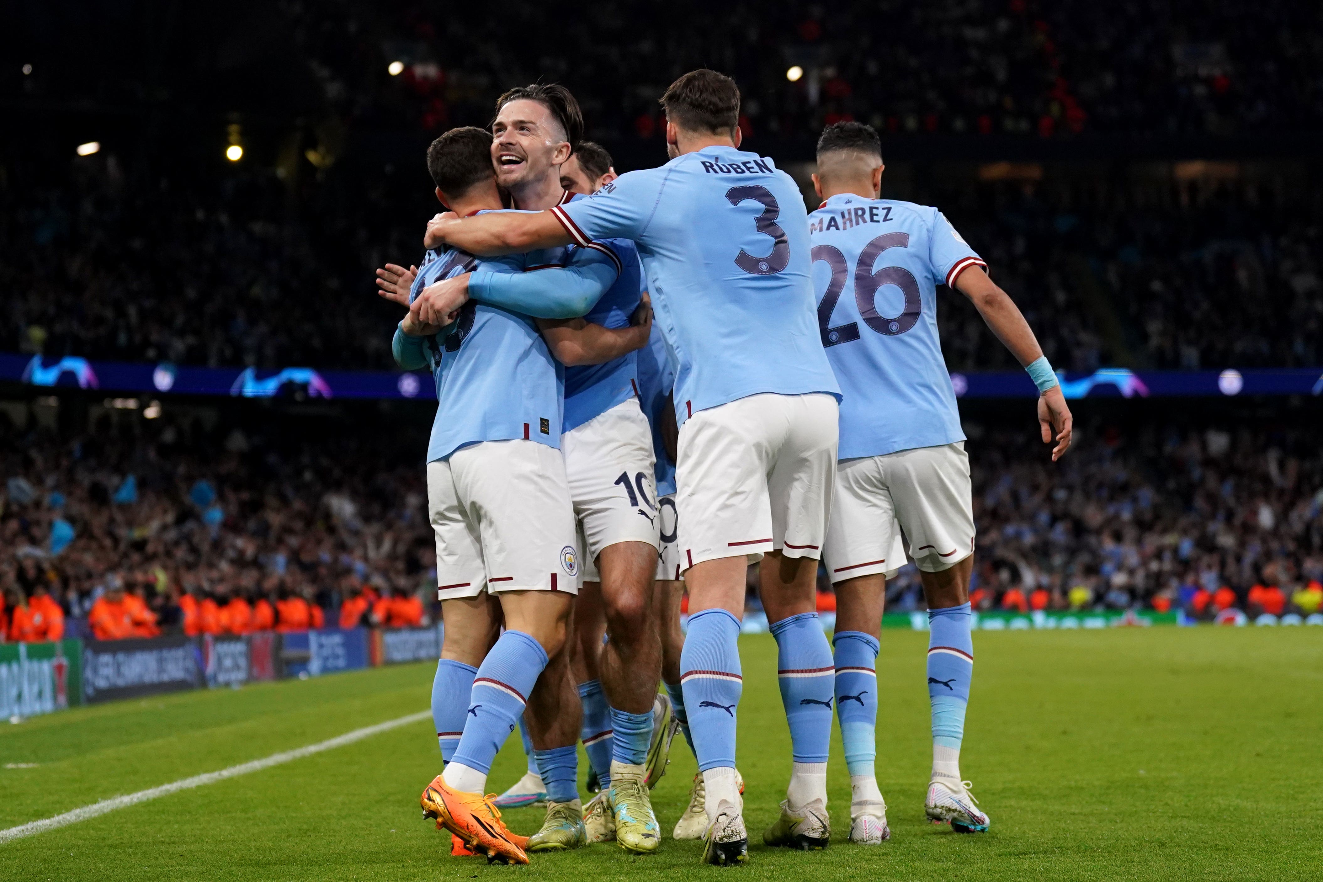 Manchester City beat real Madrid (Tim Goode/PA)