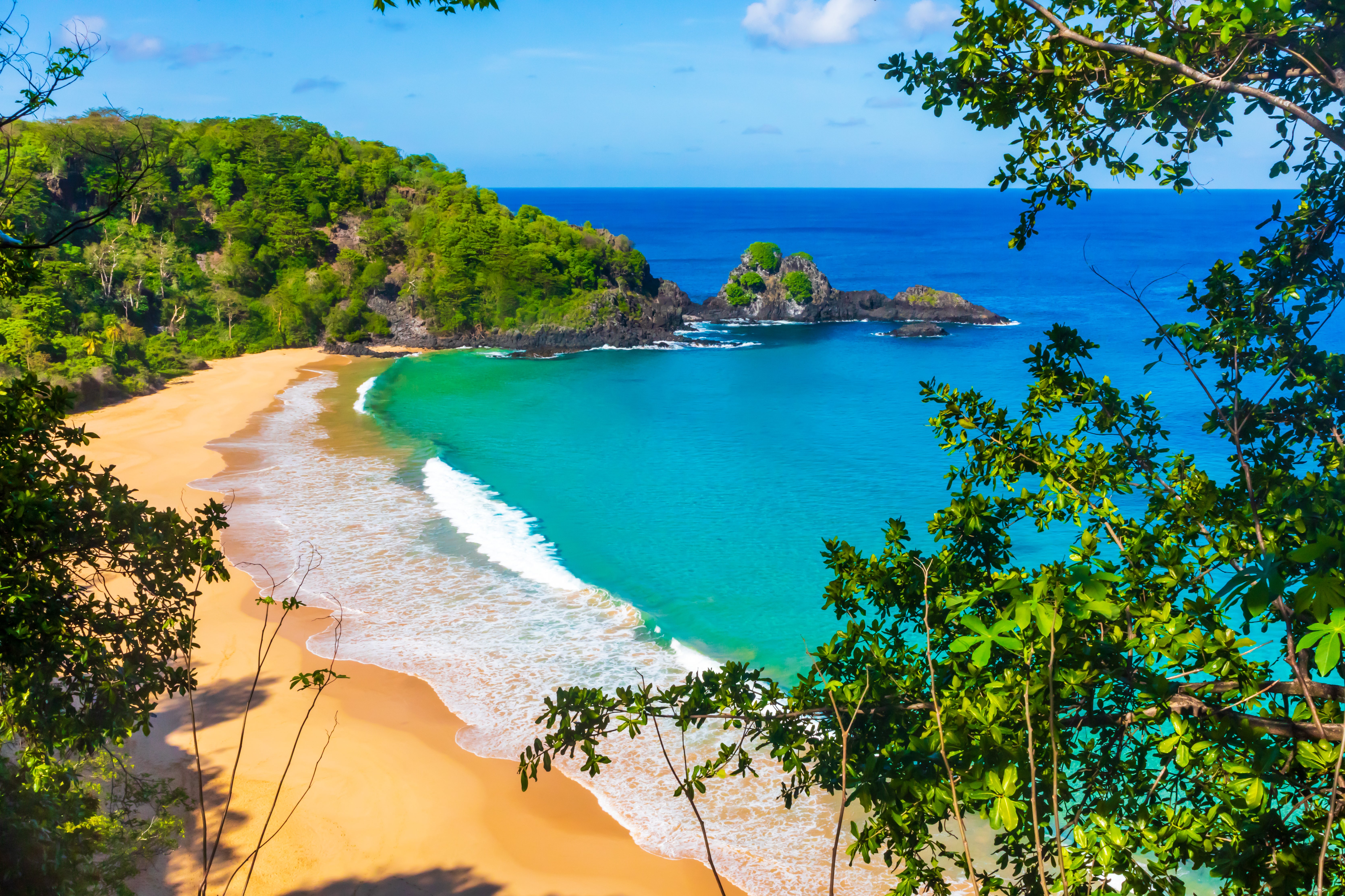 Baia do Sancho, Brazil ranks consistently as one of the world’s best beaches