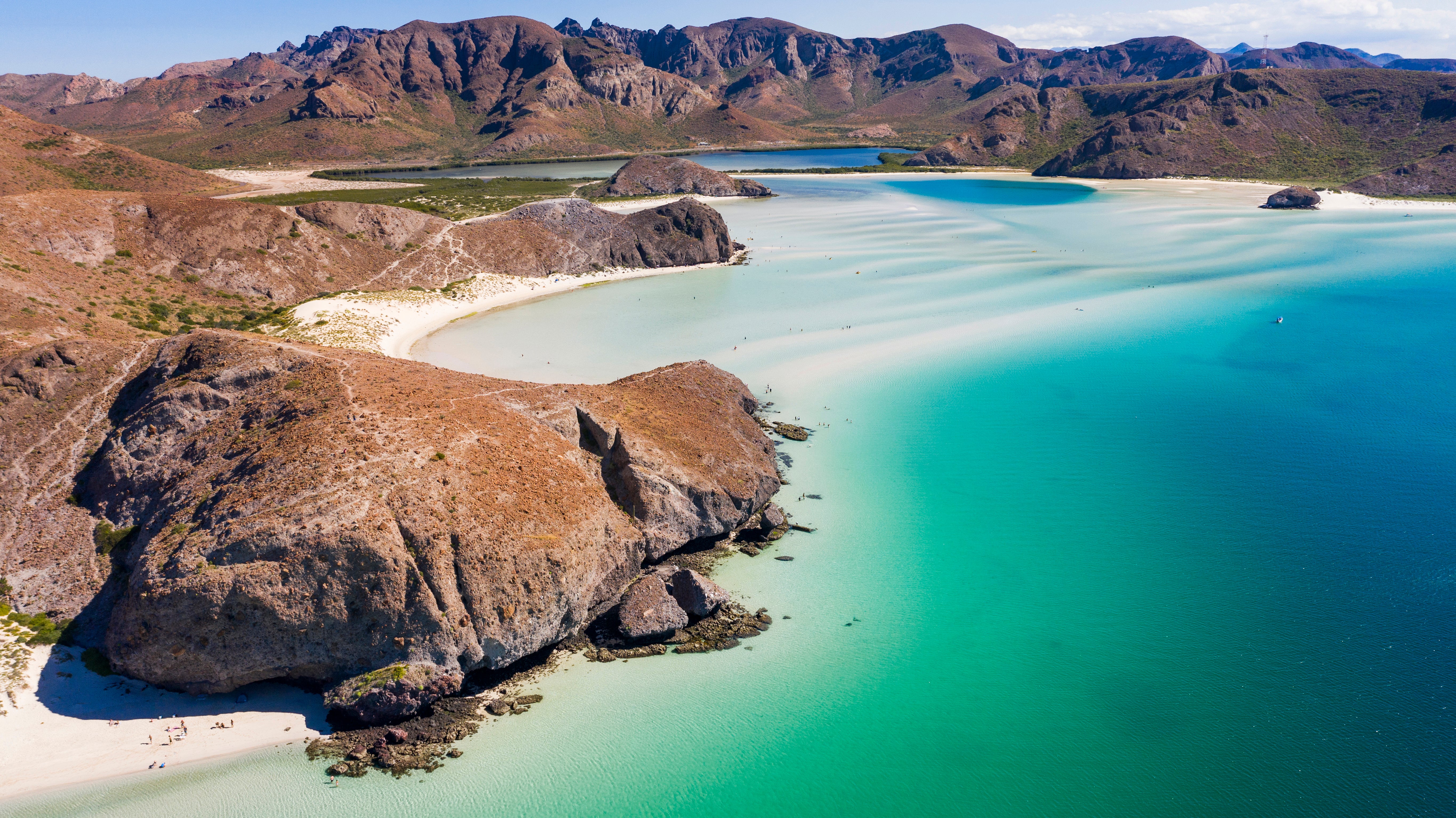 The iconic Playa Balandra in La Paz, Baja