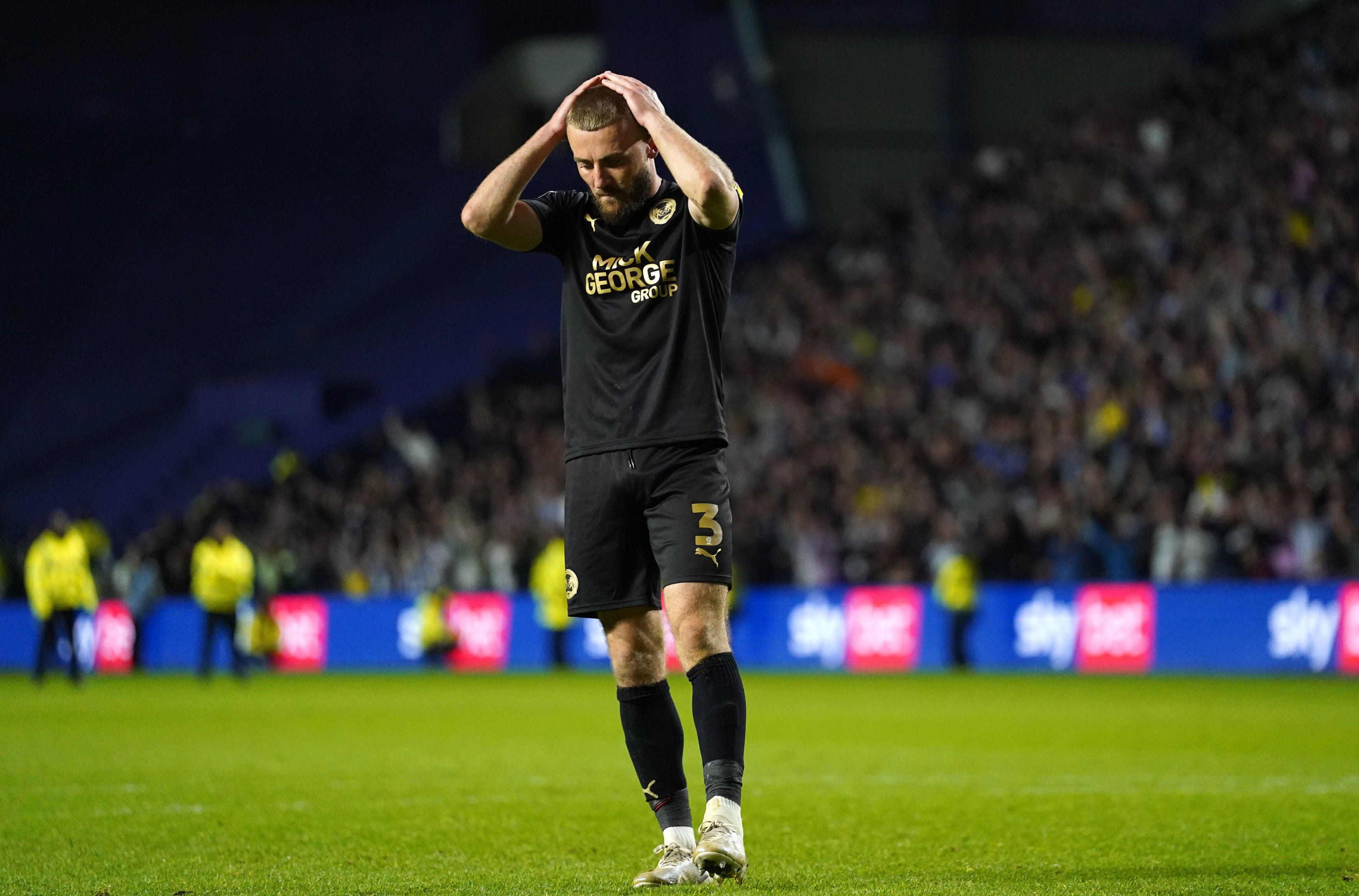 Dan Butler missed in the penalty shootout for Peterborough