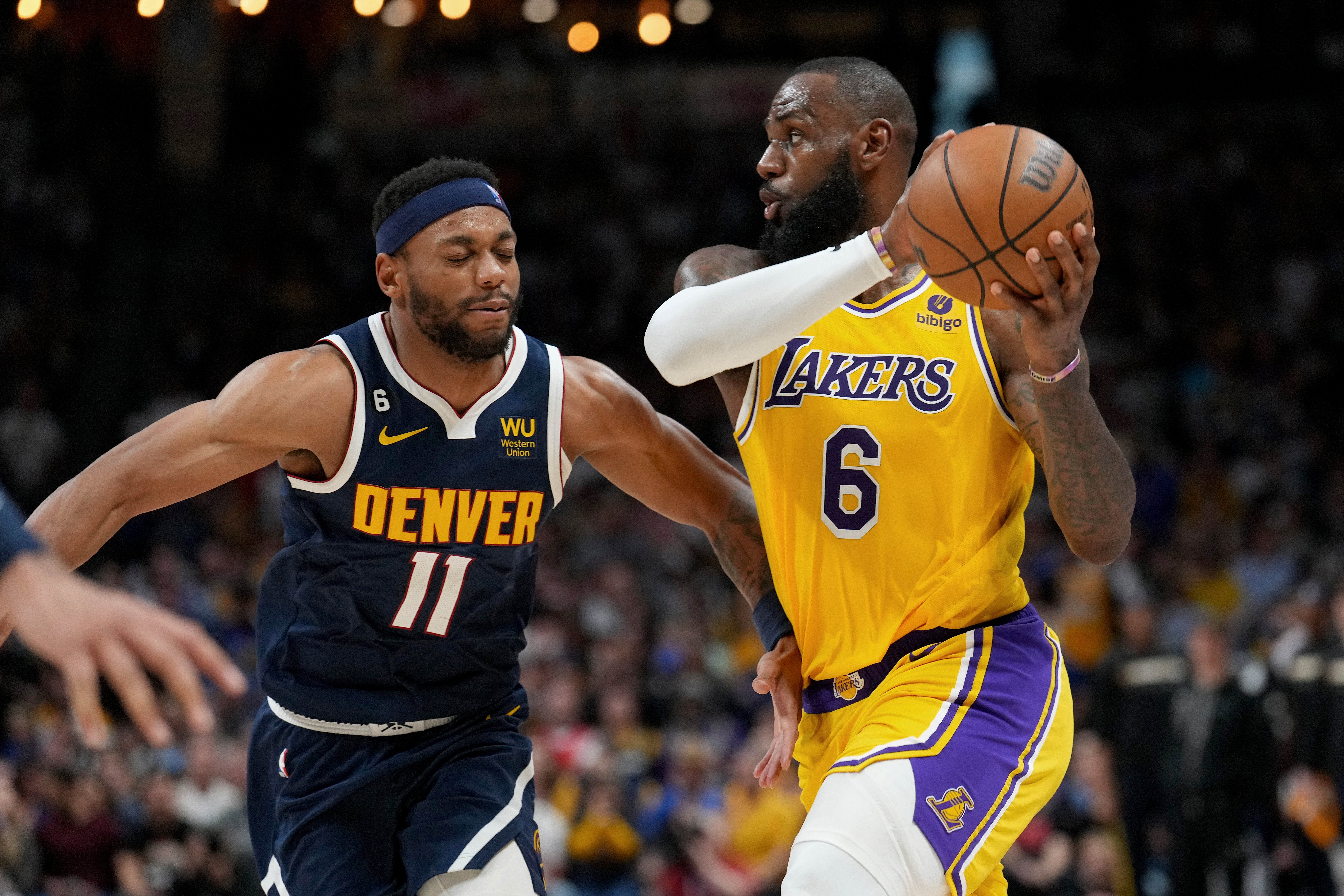 Lakers Nuggets Basketball