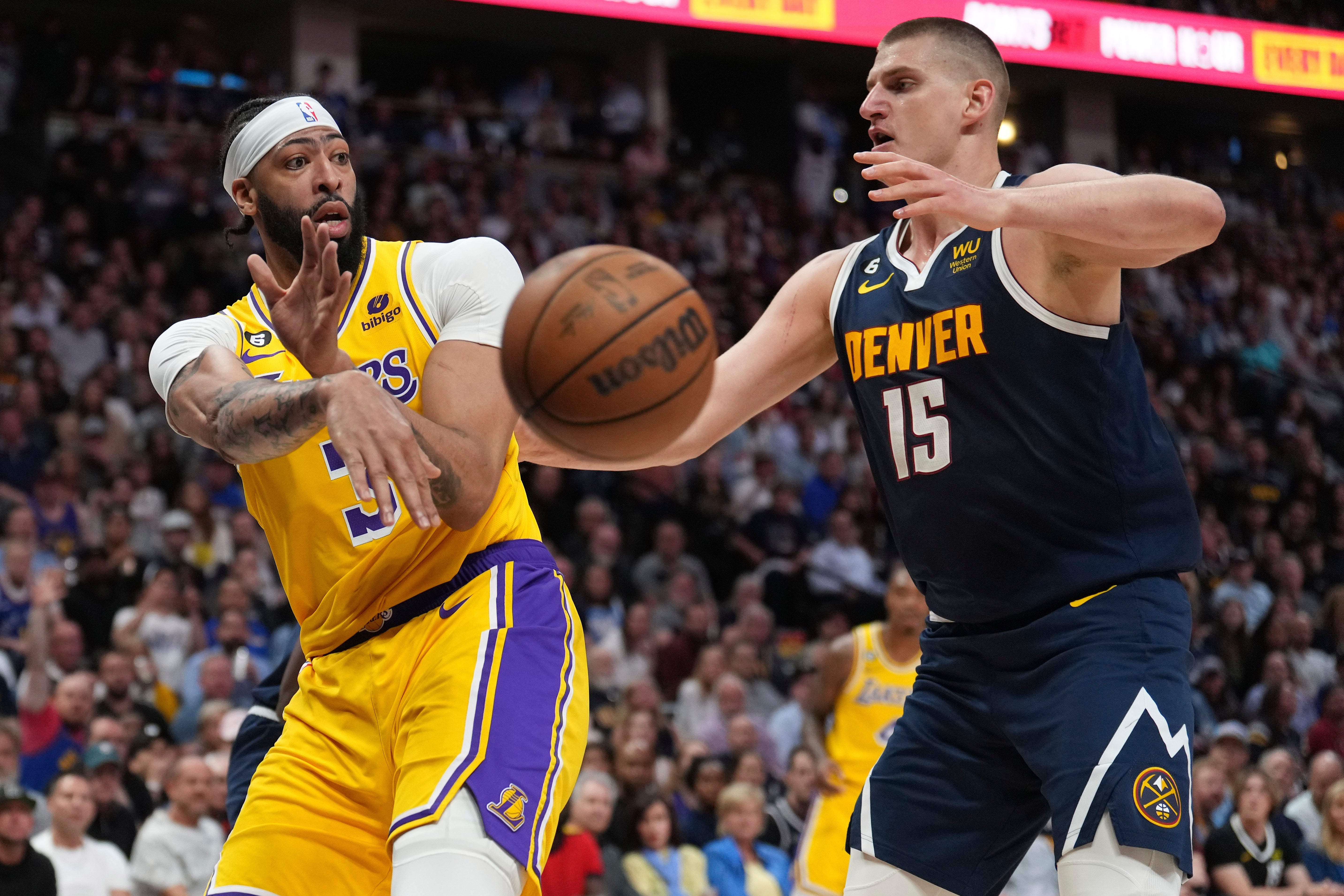 Lakers Nuggets Basketball