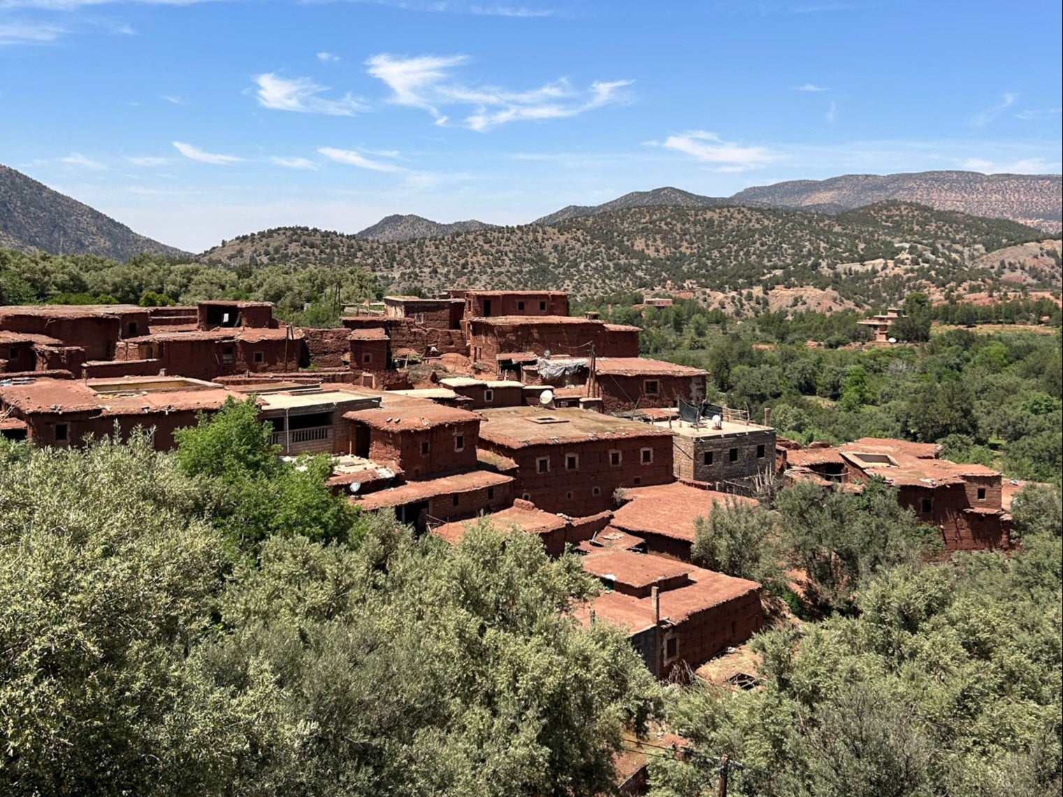 Hikers, climbers and other tourists are often drawn to the moutain villages of the High Atlas