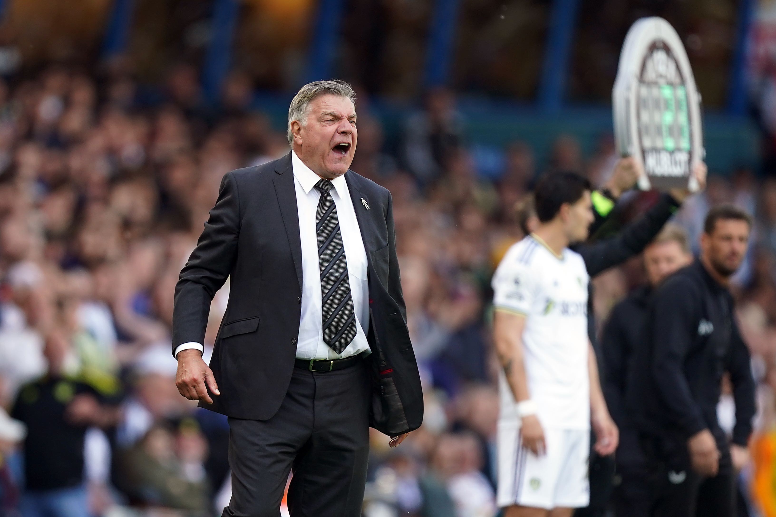 Leeds United manager Sam Allardyce (Mike Egerton/PA)