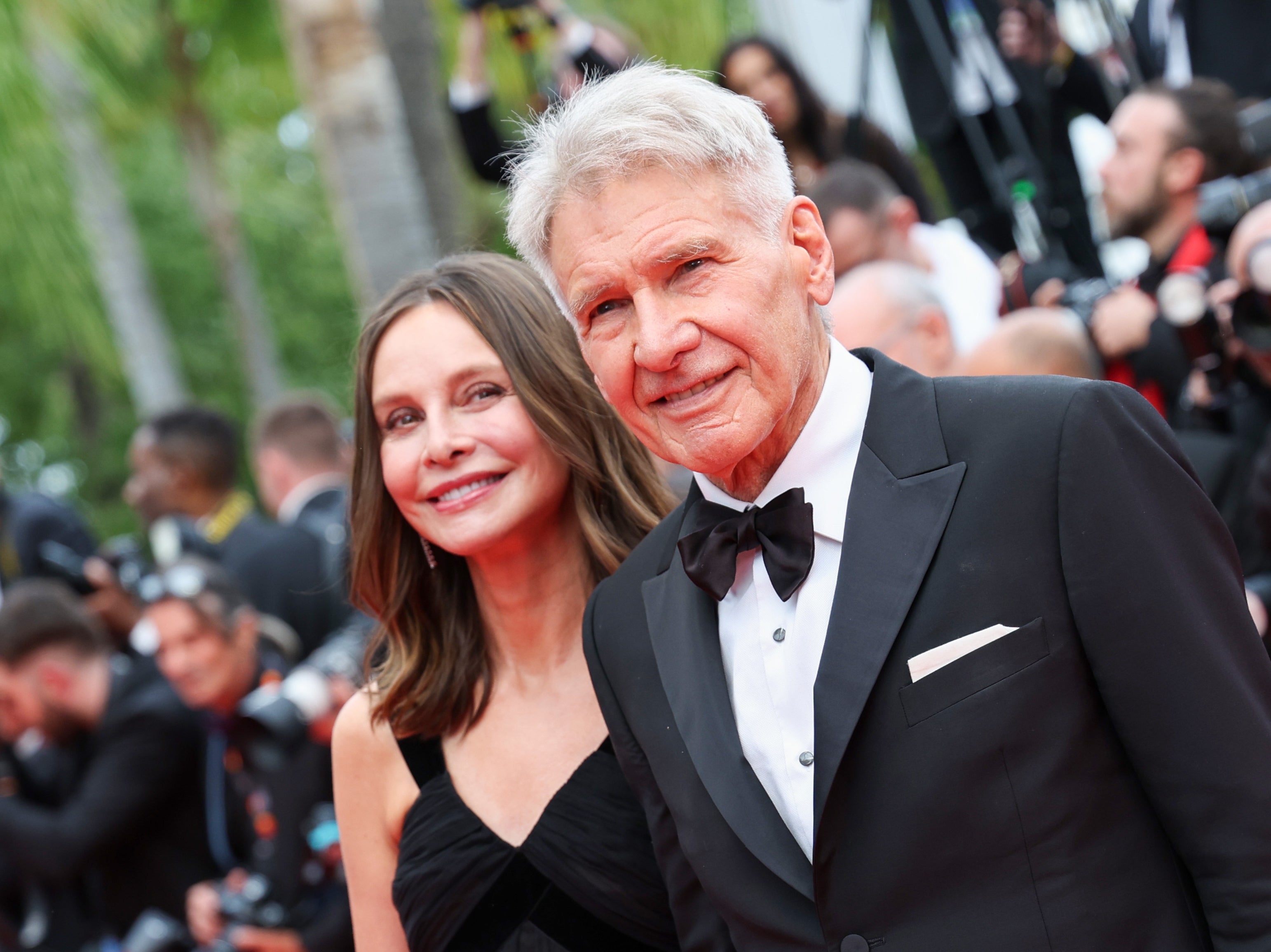 Calista Flockhart and Harrison Ford attend Cannes premiere of ‘Indiana Jones and the Dial of Destiny’