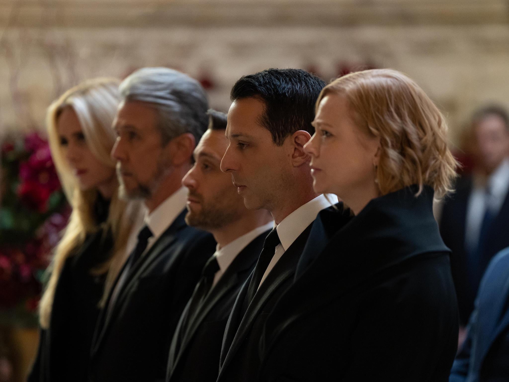 Succession review, season 4 episode 9: Roman is a tragic mess at Logan’s funeral – and Kieran Culkin an Emmy shoo-in