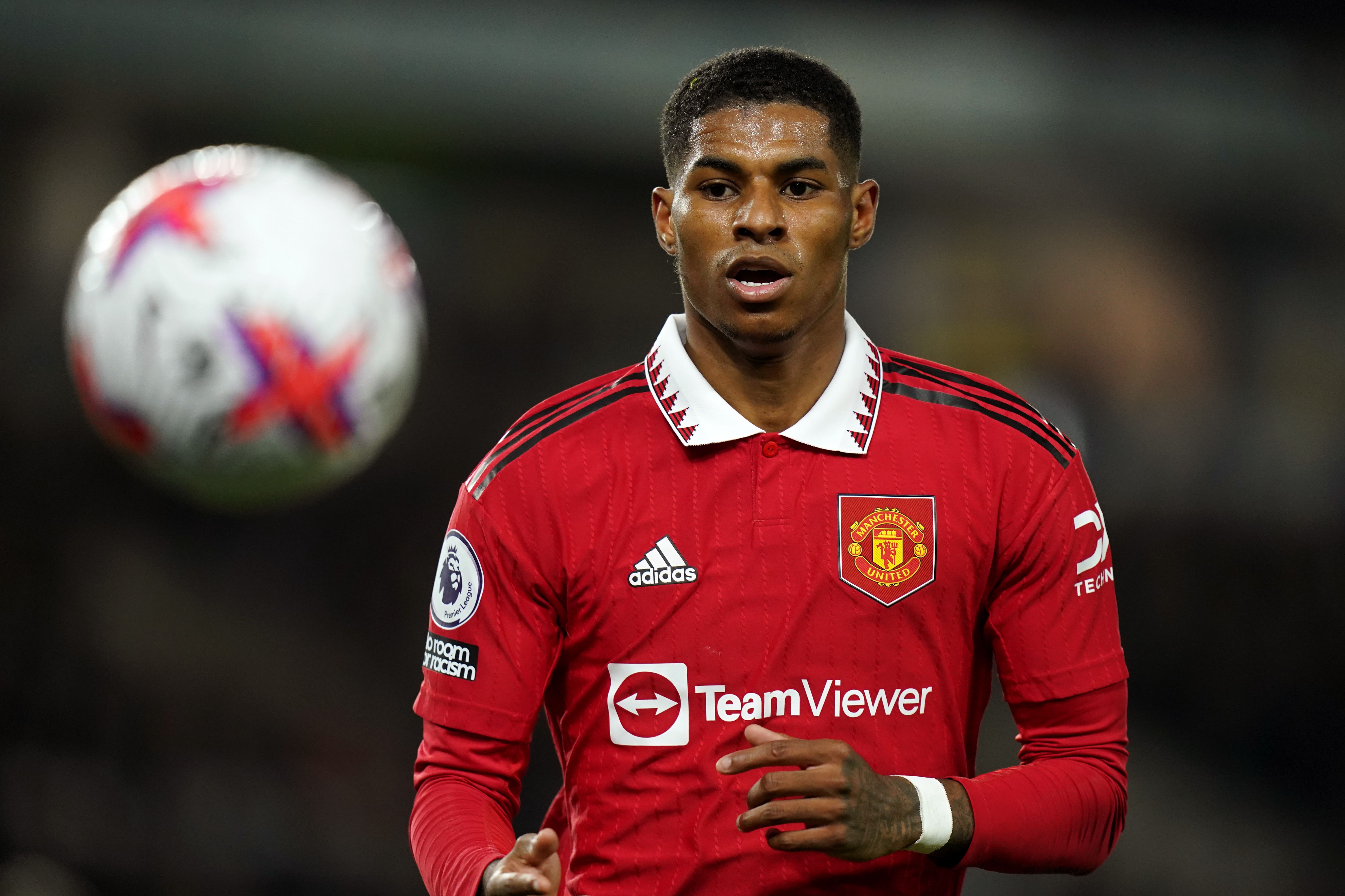 Marcus Rashford is struggling with illness (Adam Davy/PA)