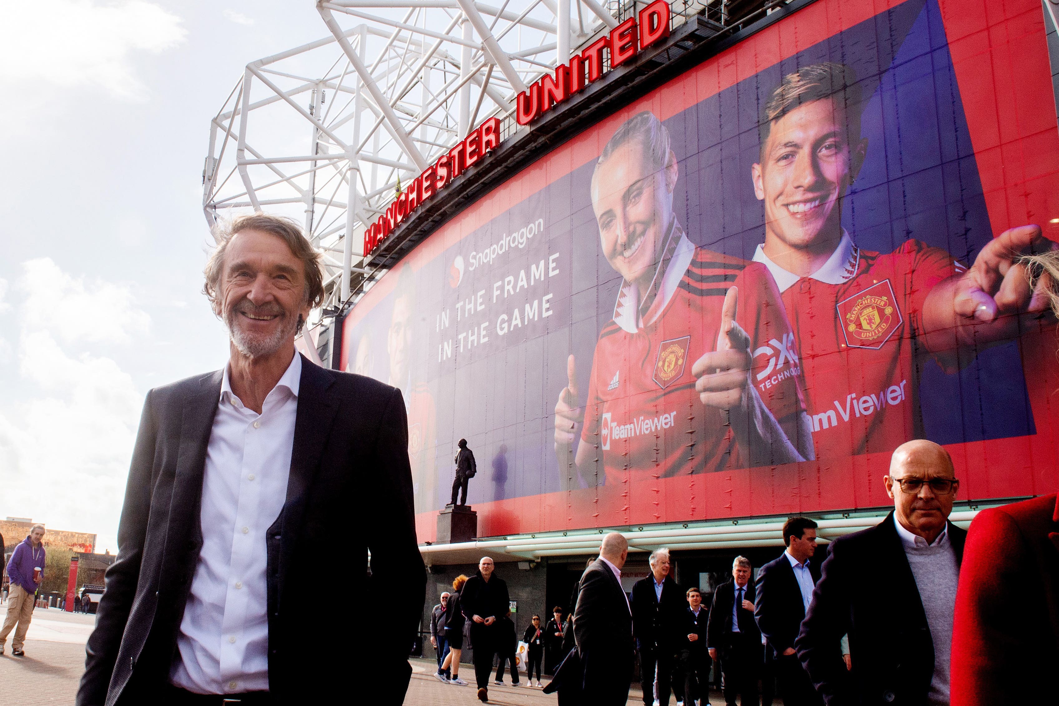 Sir Jim Ratcliffe is quietly confident of purchasing Manchester United but no preferred bidder has been named