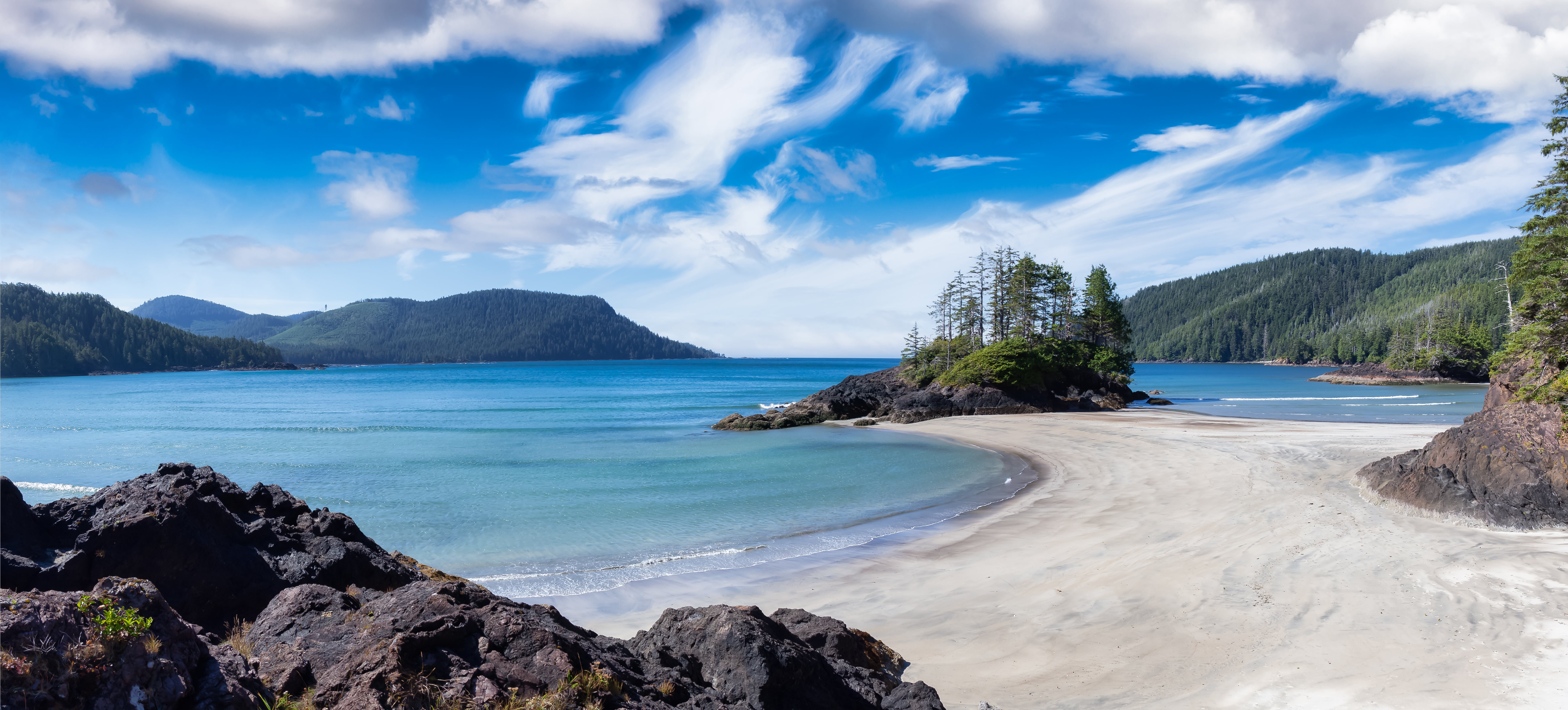 San Josef Bay in Cape Scott Provincial Park, Canada