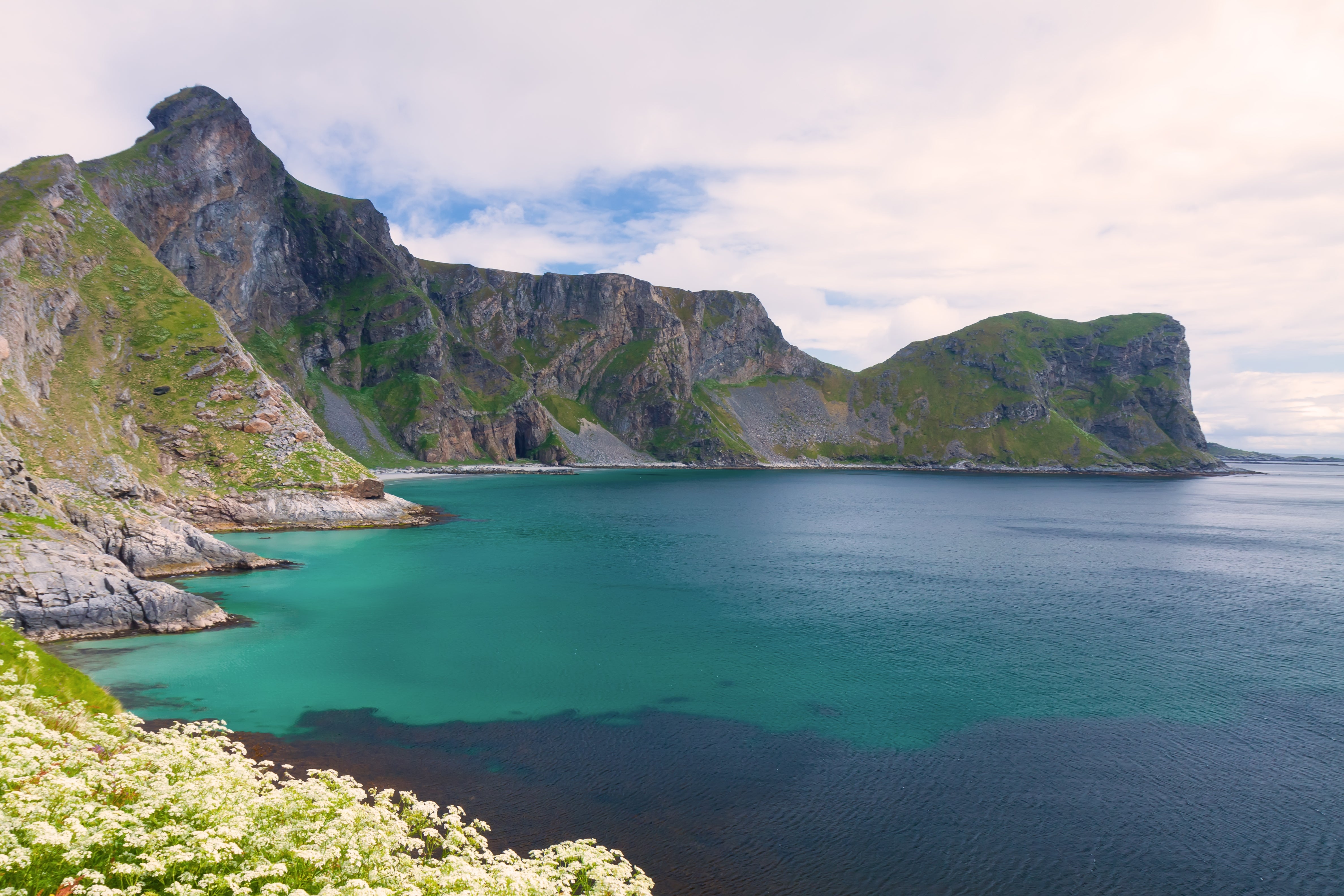 Vaeroy Beach, Norway